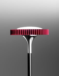 Firmamento Milano Ocio red or black Floor Lamp by Carlo Guglielmi