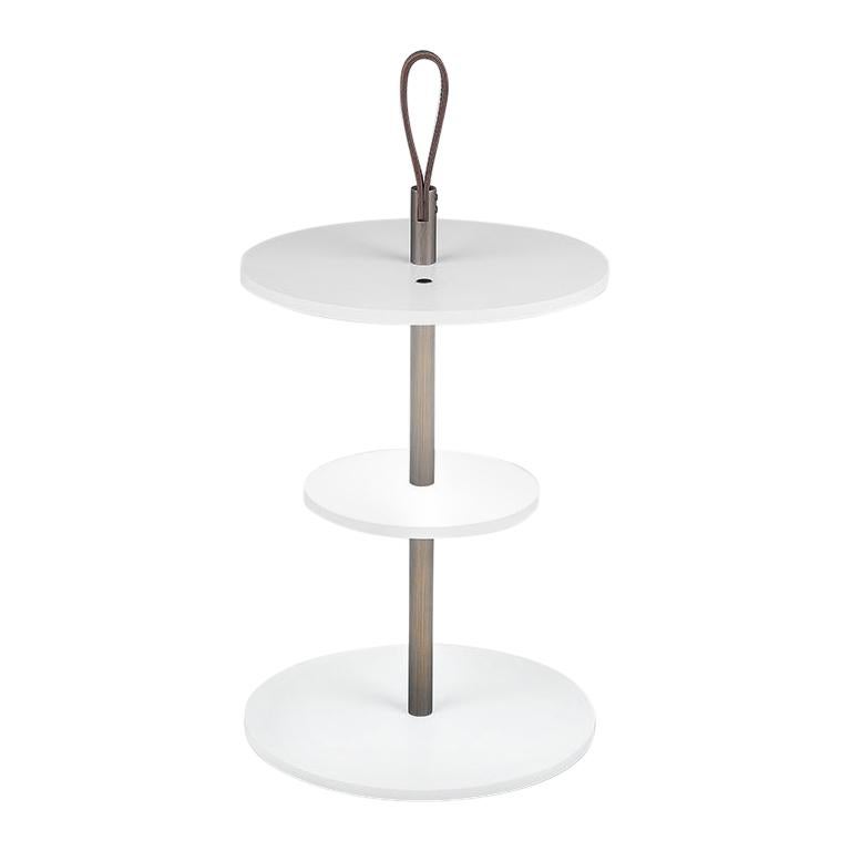 Firmamento Milano Small White Servoluce Table Lamp by Park Associati