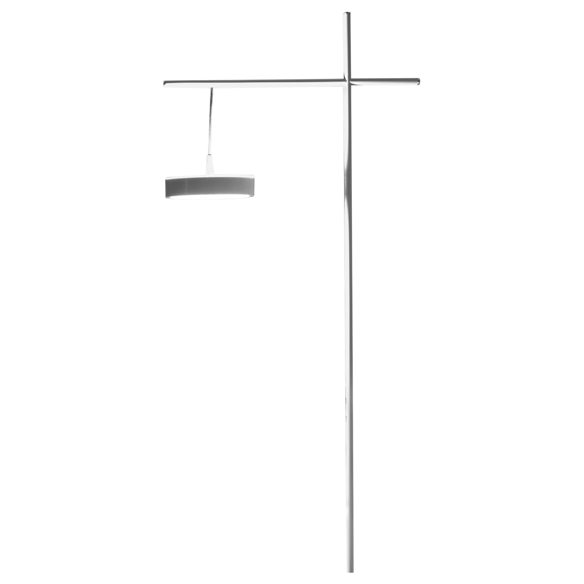 Firmamento Milano Tambu LED Lecture Floor Lamp in Black by Carlo Guglielmi For Sale