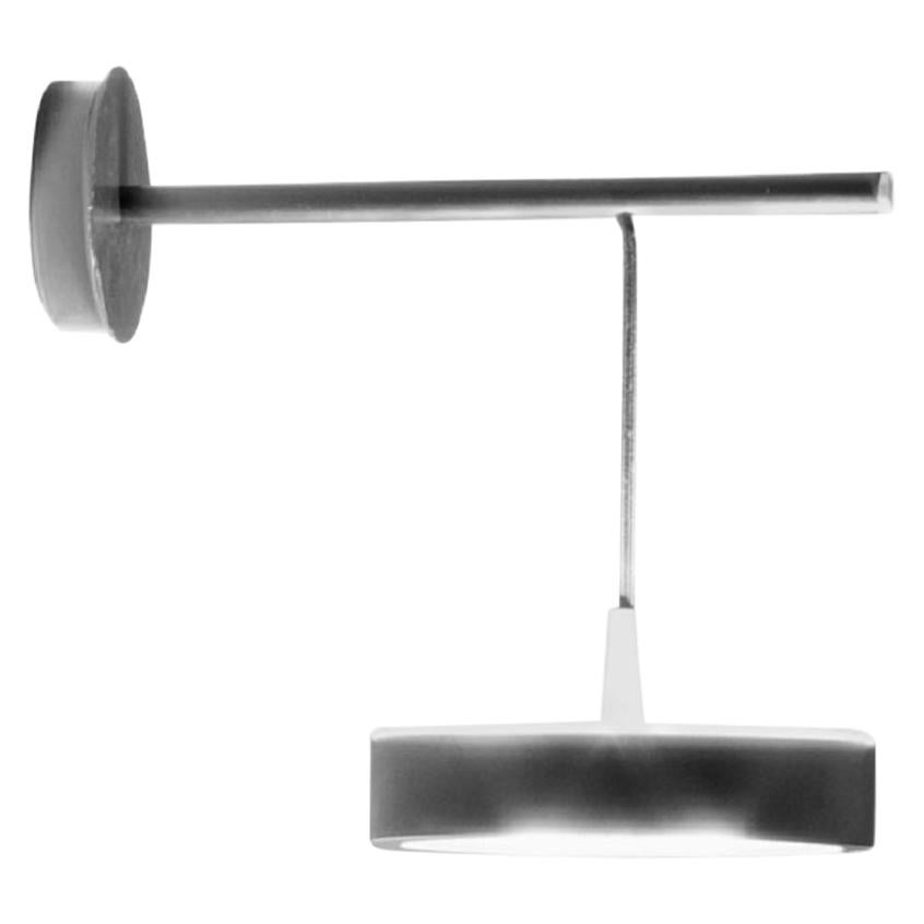 Firmamento Milano Tambu LED Wall Lamp in Black by Carlo Guglielmi For Sale