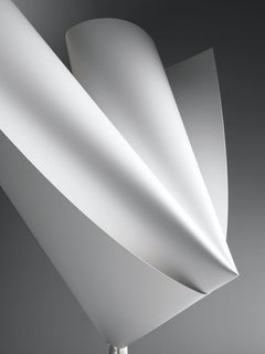 Firmamento Milano Weiße Ginevra tischlampe von Michele Reginaldi