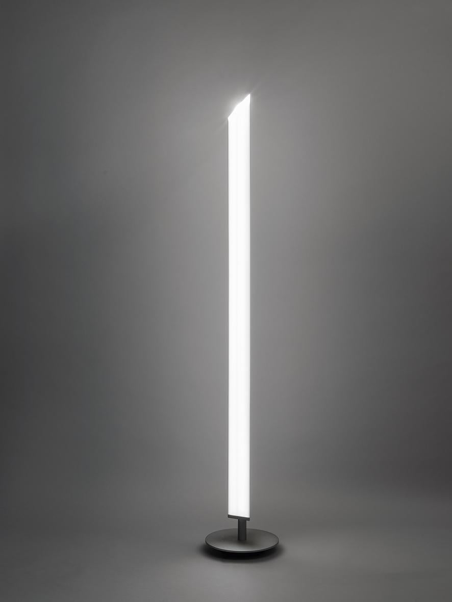 XXIe siècle et contemporain Firmamento Milano White Presbitero Lampadaire par Pierluigi Cerri en vente