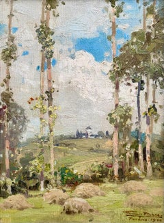 La route de la Toscane - Toscane, 1940" de Firmin Baes (1874 - 1943)
