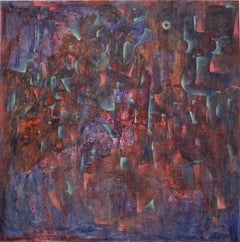 A Passage to a New World, Oil and acrylic on canvas, Iranian Contemporary Art