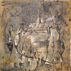 Nozhan, Oil and acrylic on canvas, 2022, Contemporary Iranian Art