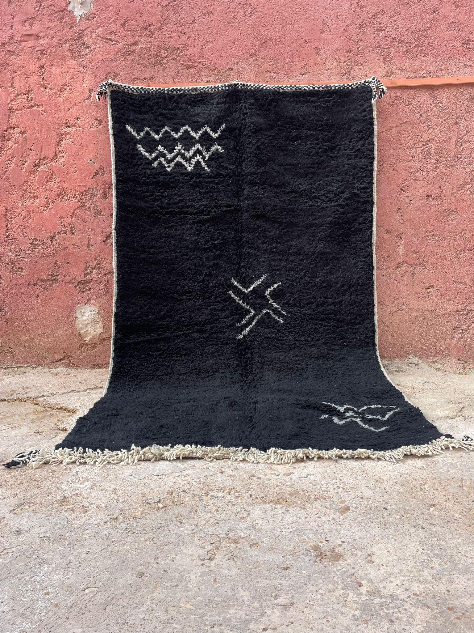 Bambara (Model No) - Tapis, laine brute, coton, pigment naturel