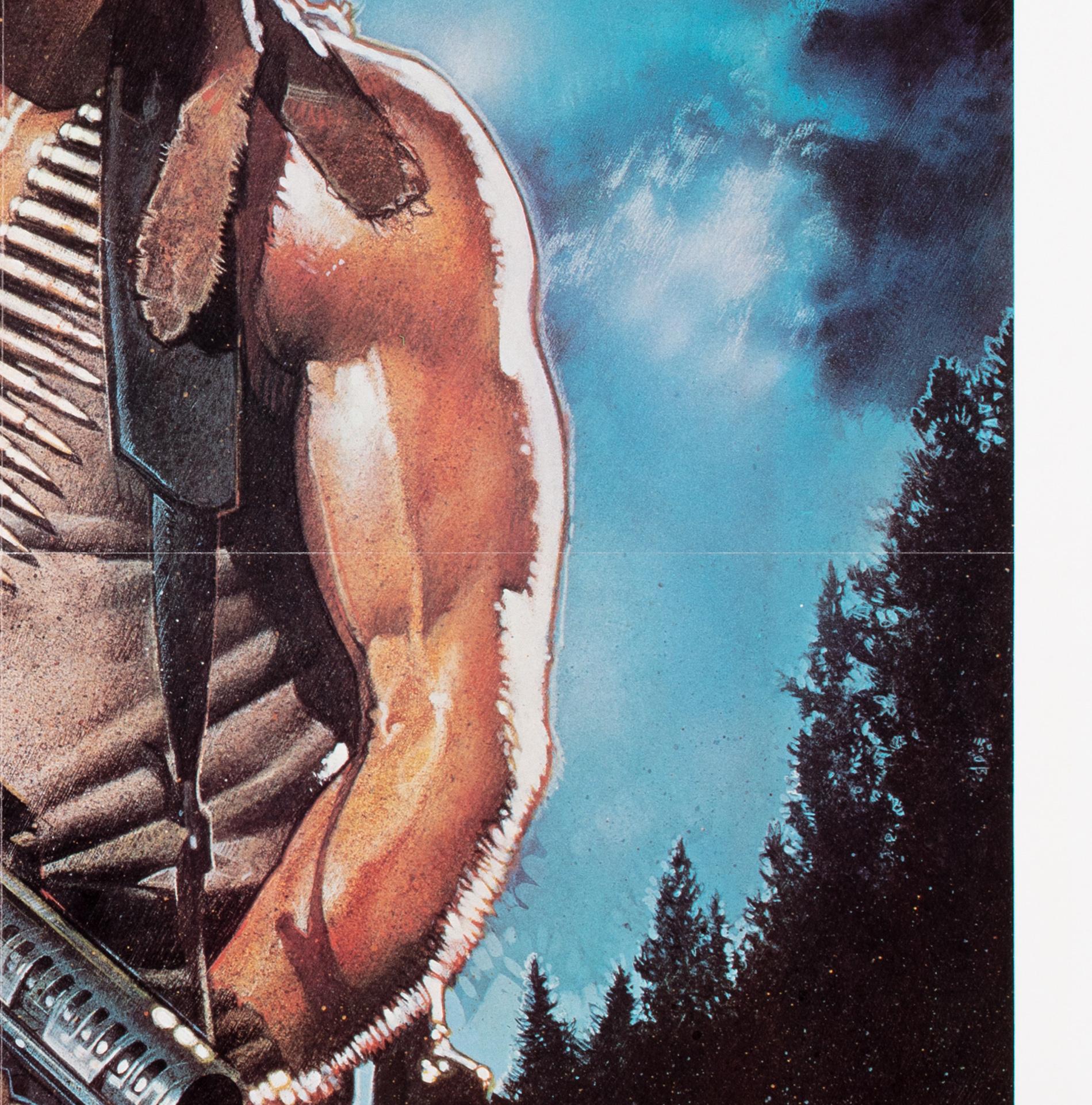Primera Sangre Rambo 1982 US 1 Hoja Póster Película Papel