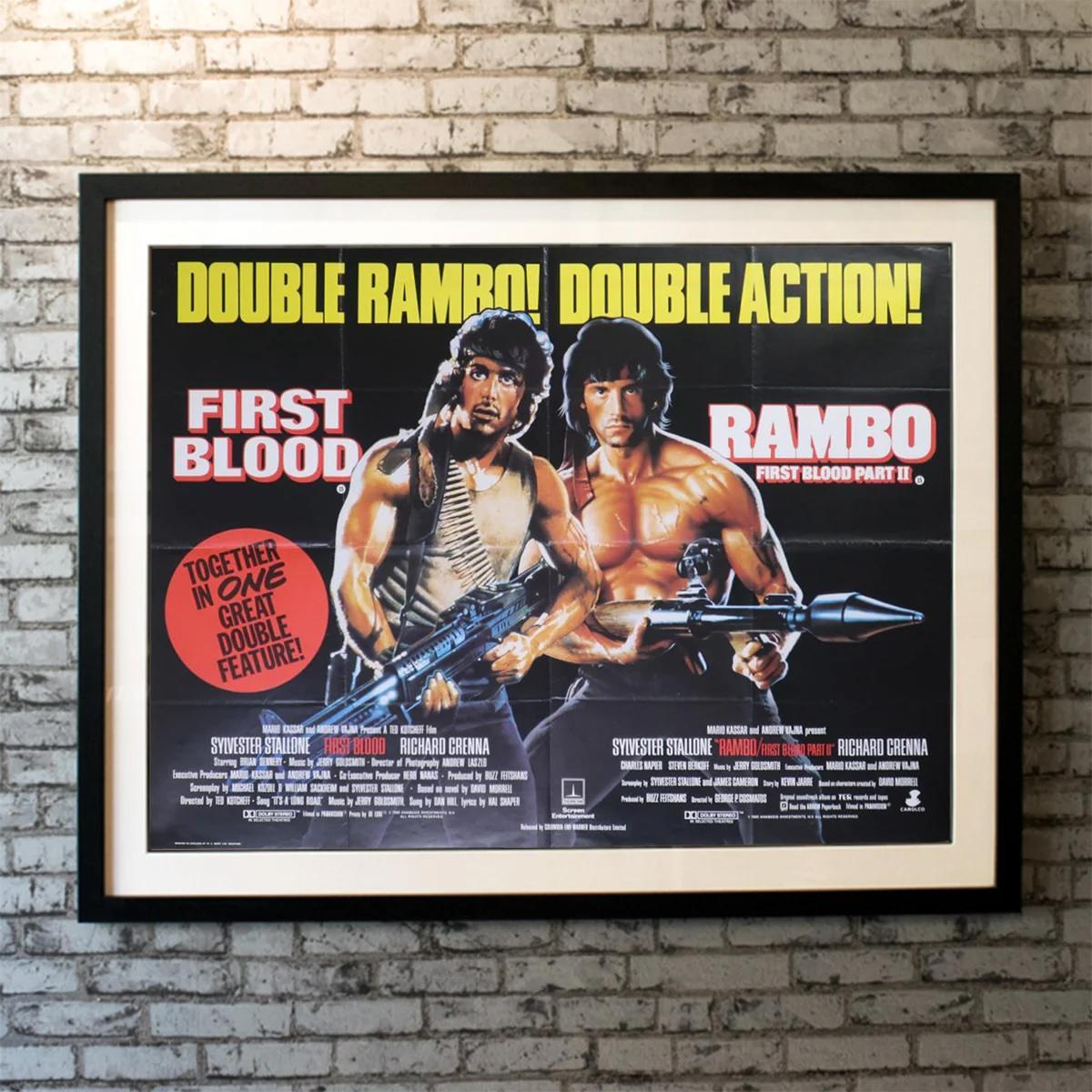 First Blood / Rambo : First Blood Part (1985) Excellent état - En vente à London, GB