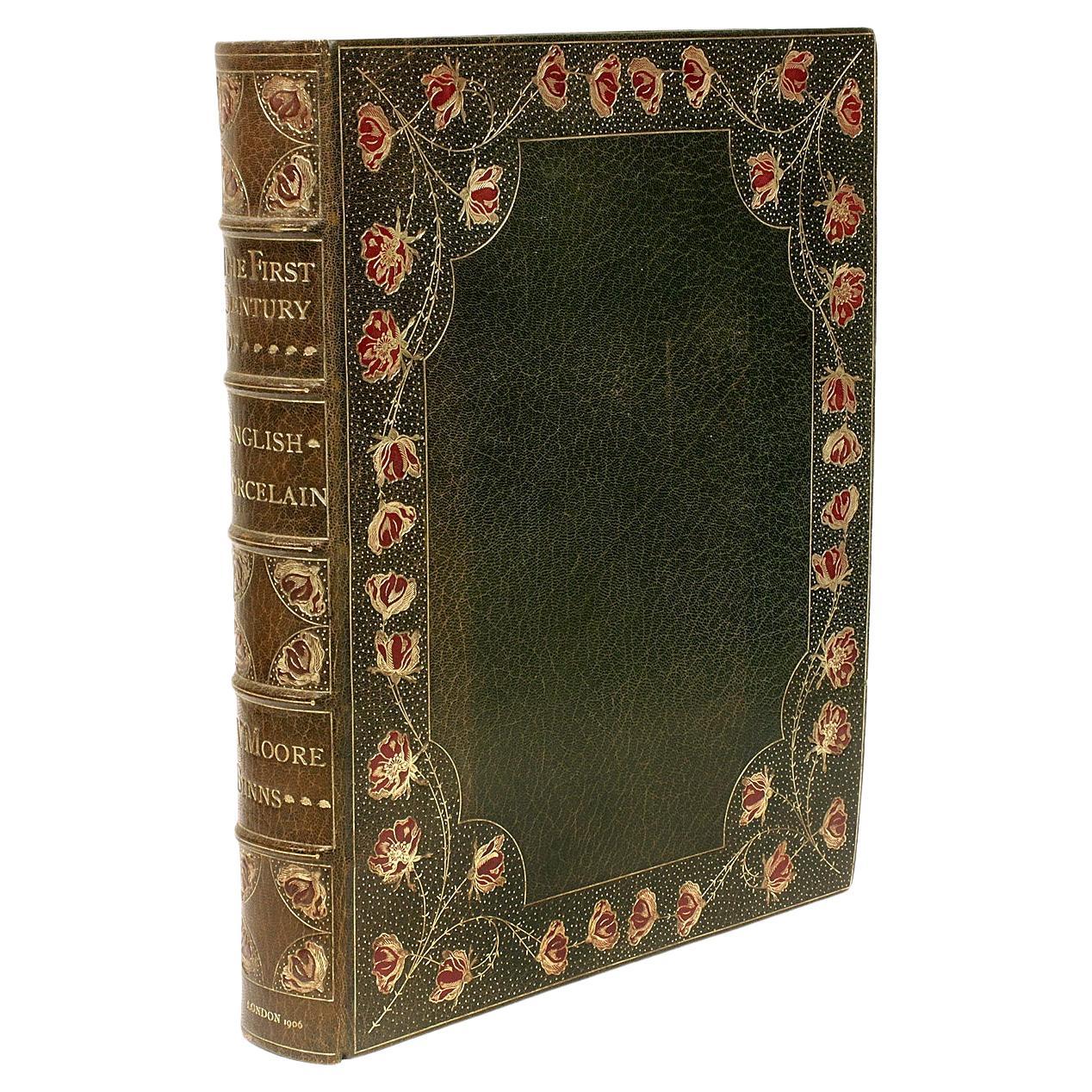 First Century of English Porcelain by Binns, 1906, in a Beautiful Binding!