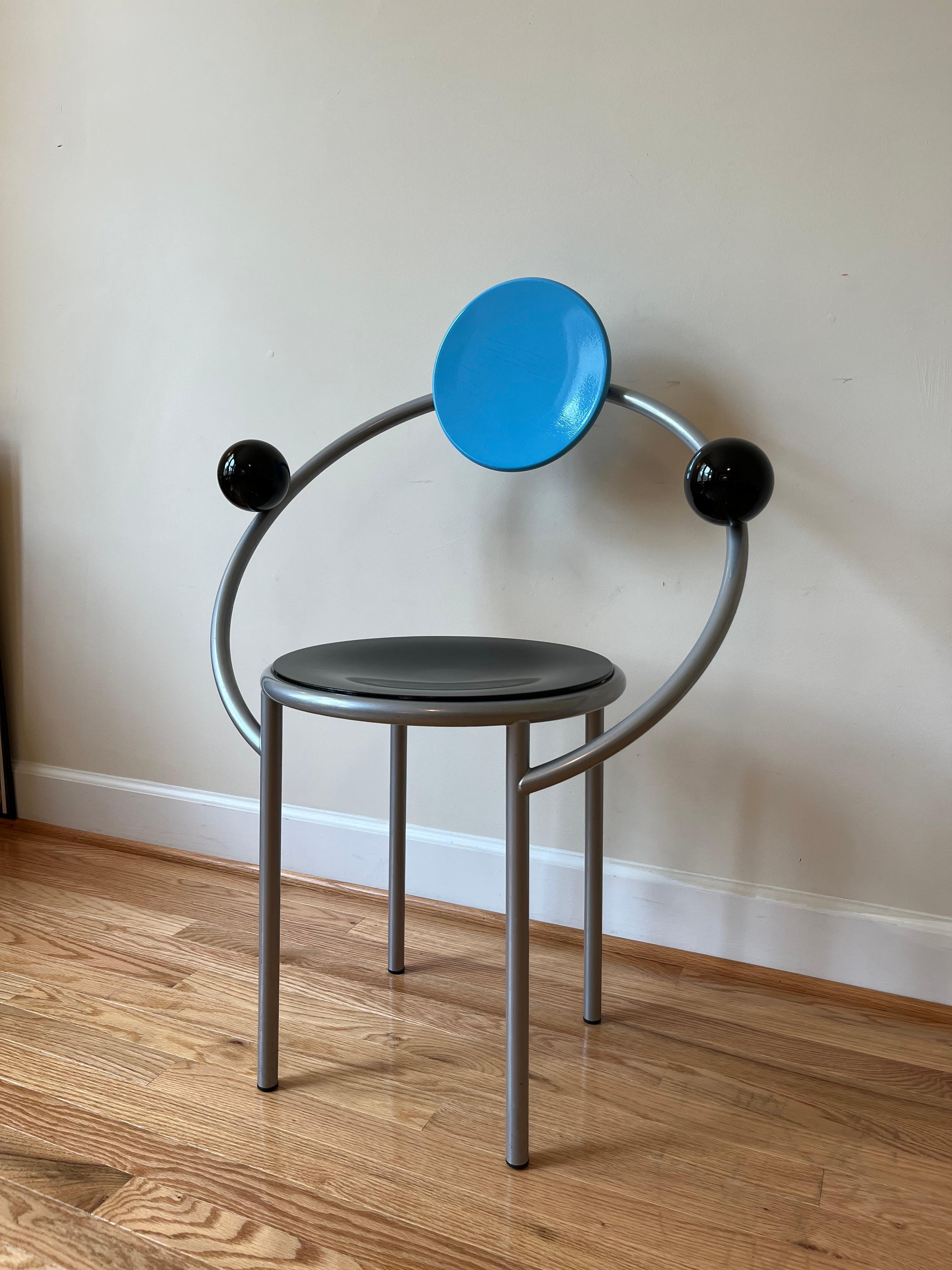 20th Century First Chair by Michele De Lucchi for Memphis Milano