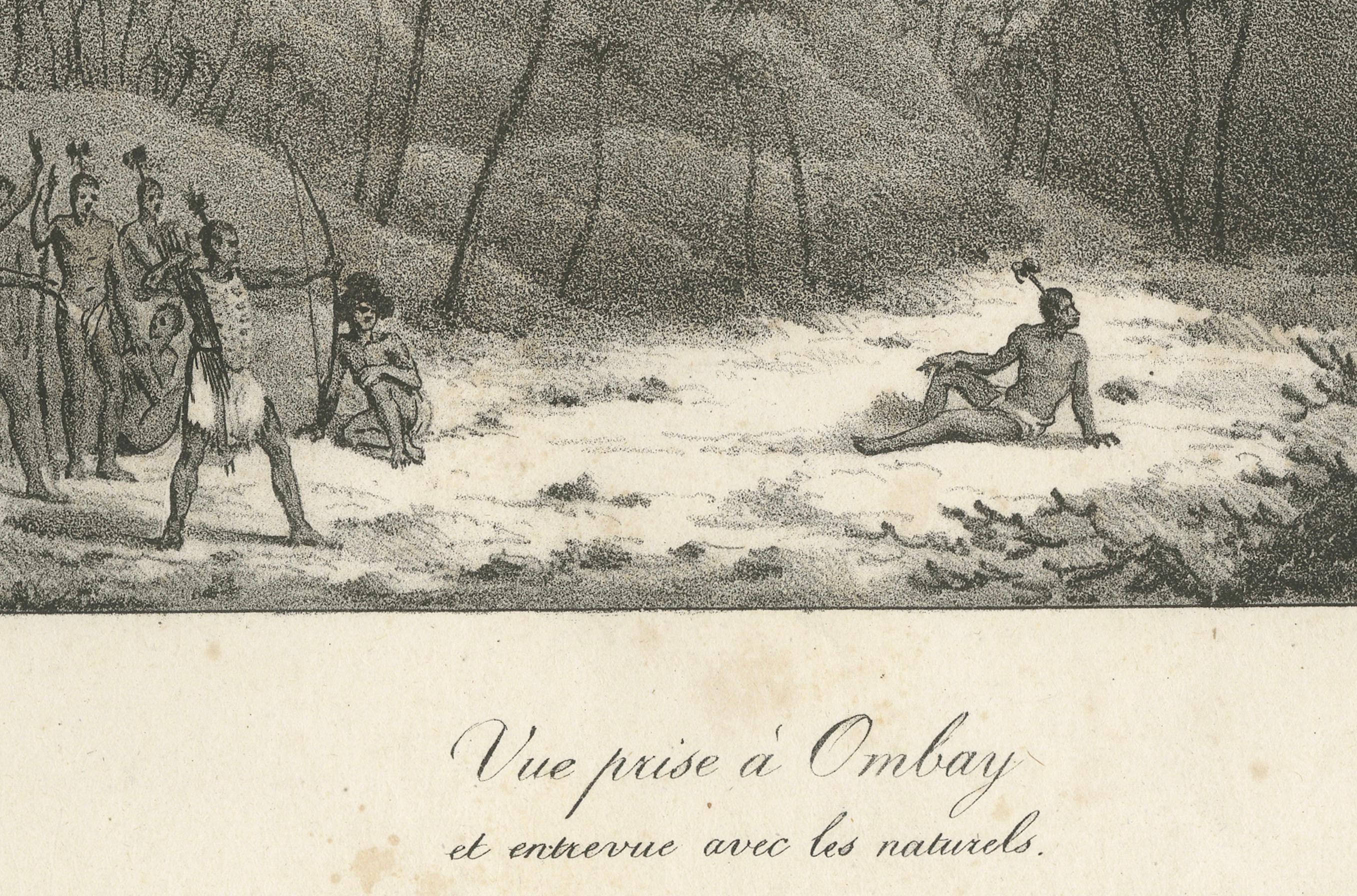 First Contact in Owhyhee: Webbers Gravur von Hawaii aus dem Jahr 1785

Beschreibung: Dieser fesselnde Druck mit dem Titel 