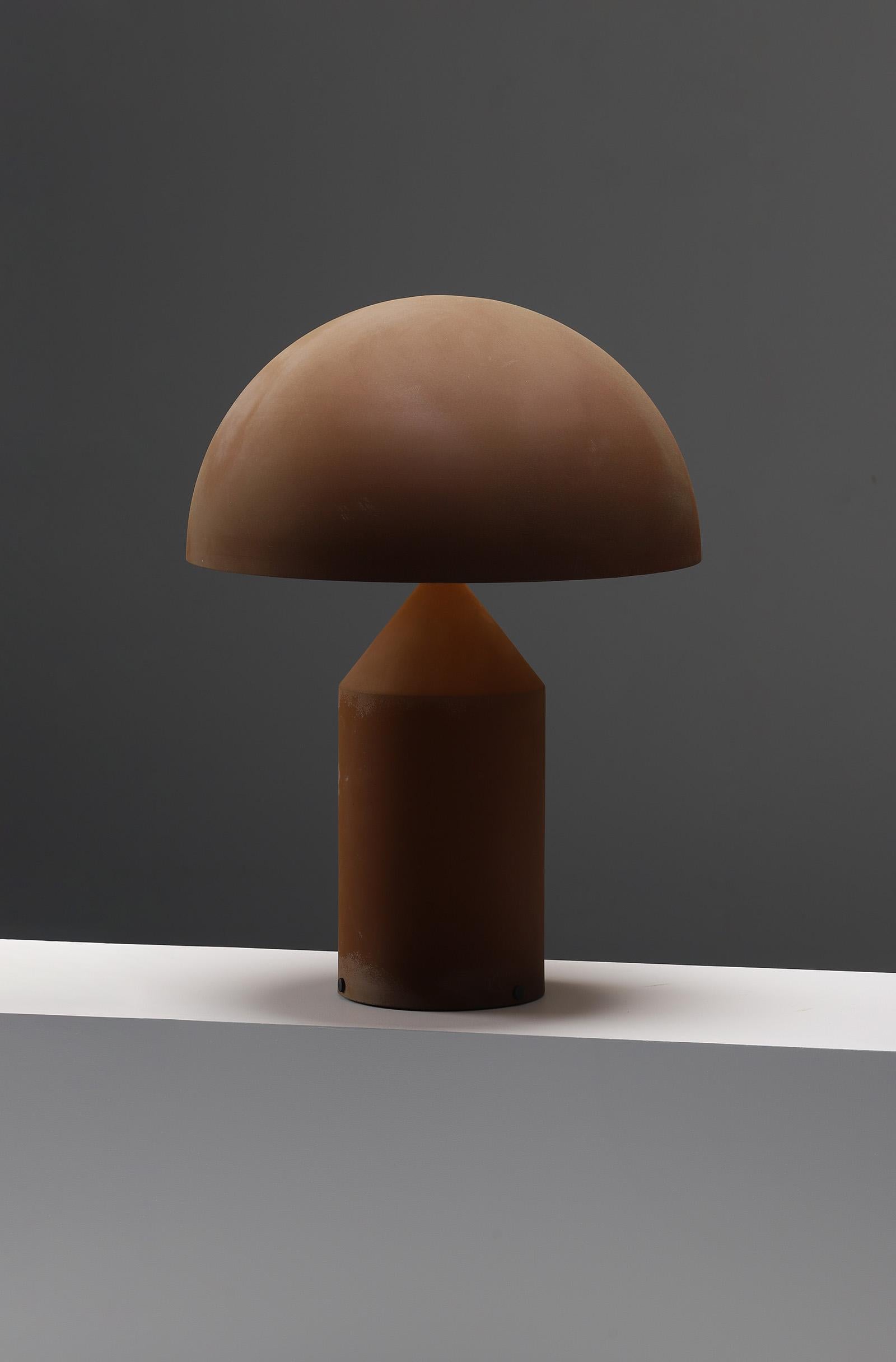 Late 20th Century first edition Atollo table lamp designed by Vico Magistretti in 1977 Oluce Italy For Sale