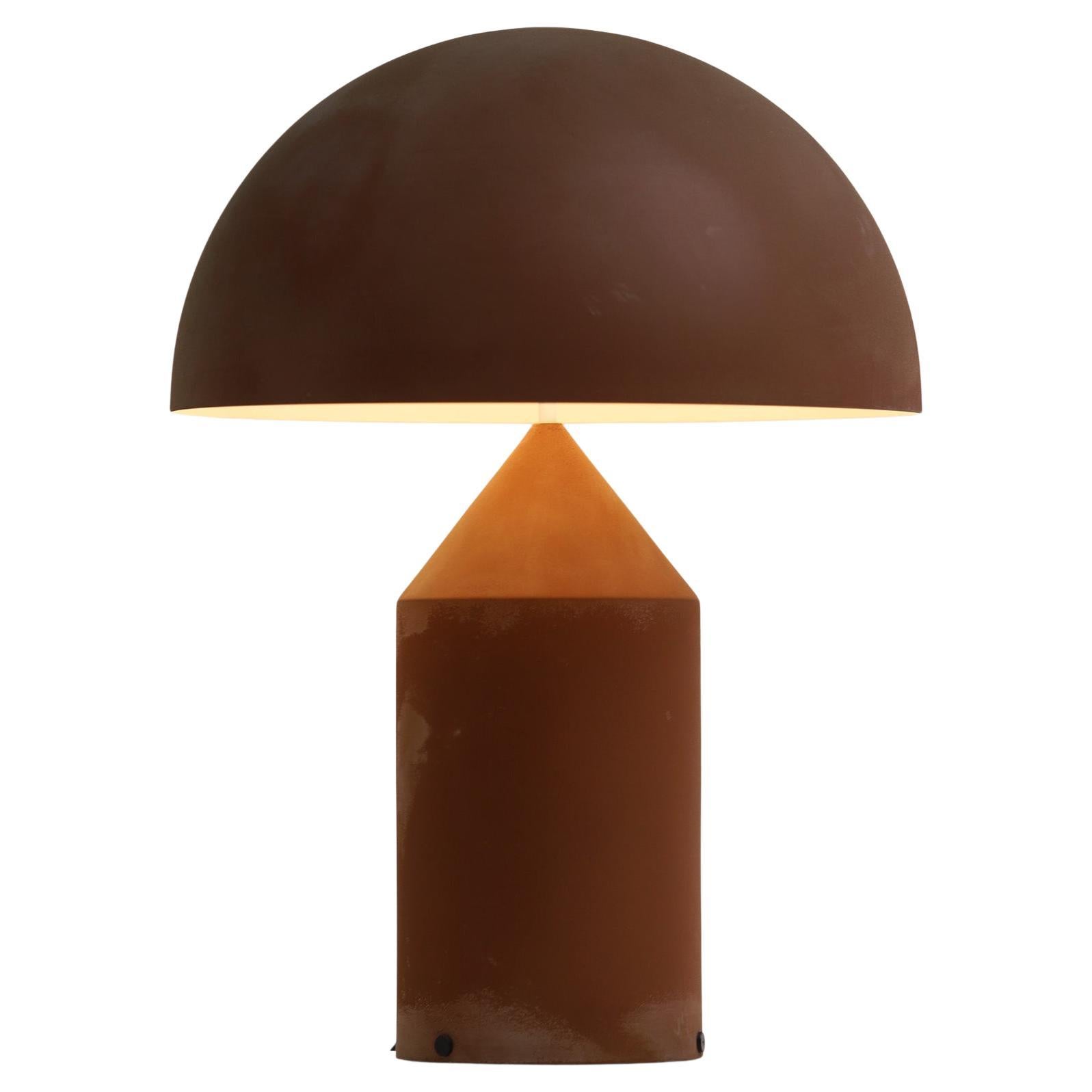 first edition Atollo table lamp designed by Vico Magistretti in 1977 Oluce Italy