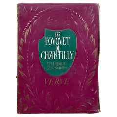 First Edition Book: 'Les Fouquet De Chantilly' 'La Verge Et Les Saints' Verve