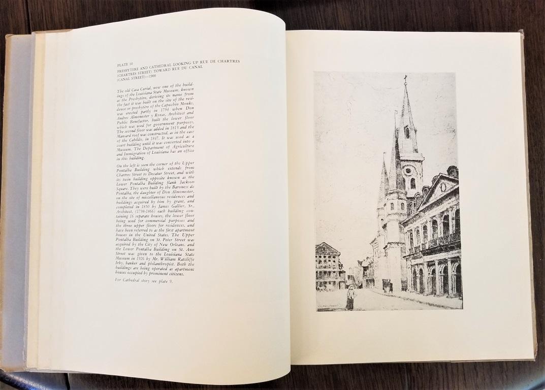 First Edition First Printing of French Quarter Etchings by W Woodward 3