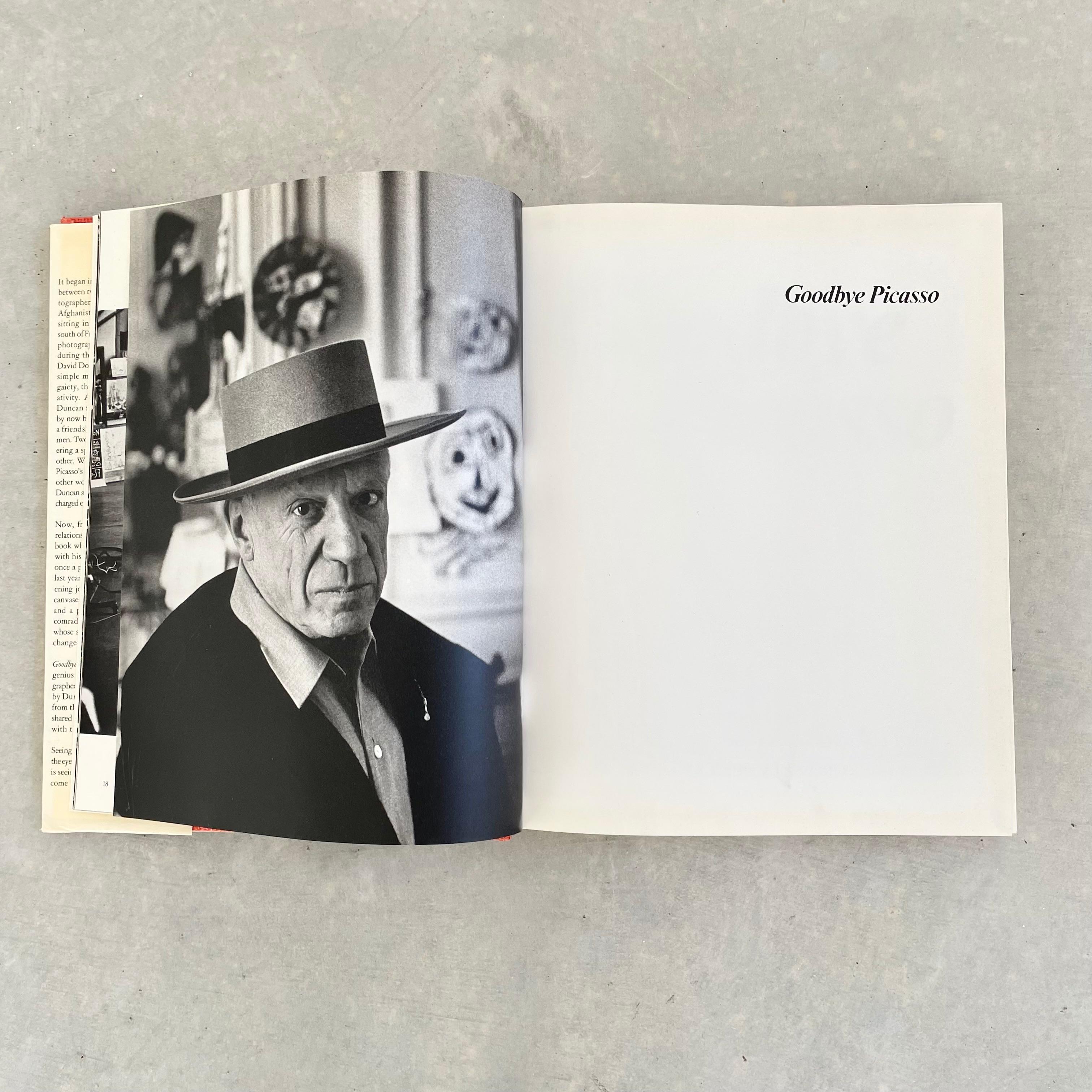 Swiss First Edition Goodbye Picasso Book by David Douglas Duncan
