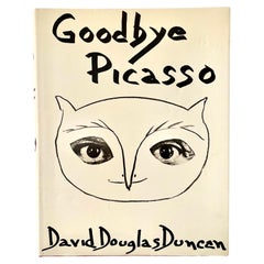 Vintage First Edition Goodbye Picasso Book by David Douglas Duncan