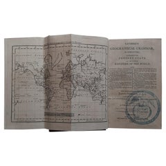 Antique First Edition Guthrie's Geographical Grammmar in Miniature, 1807