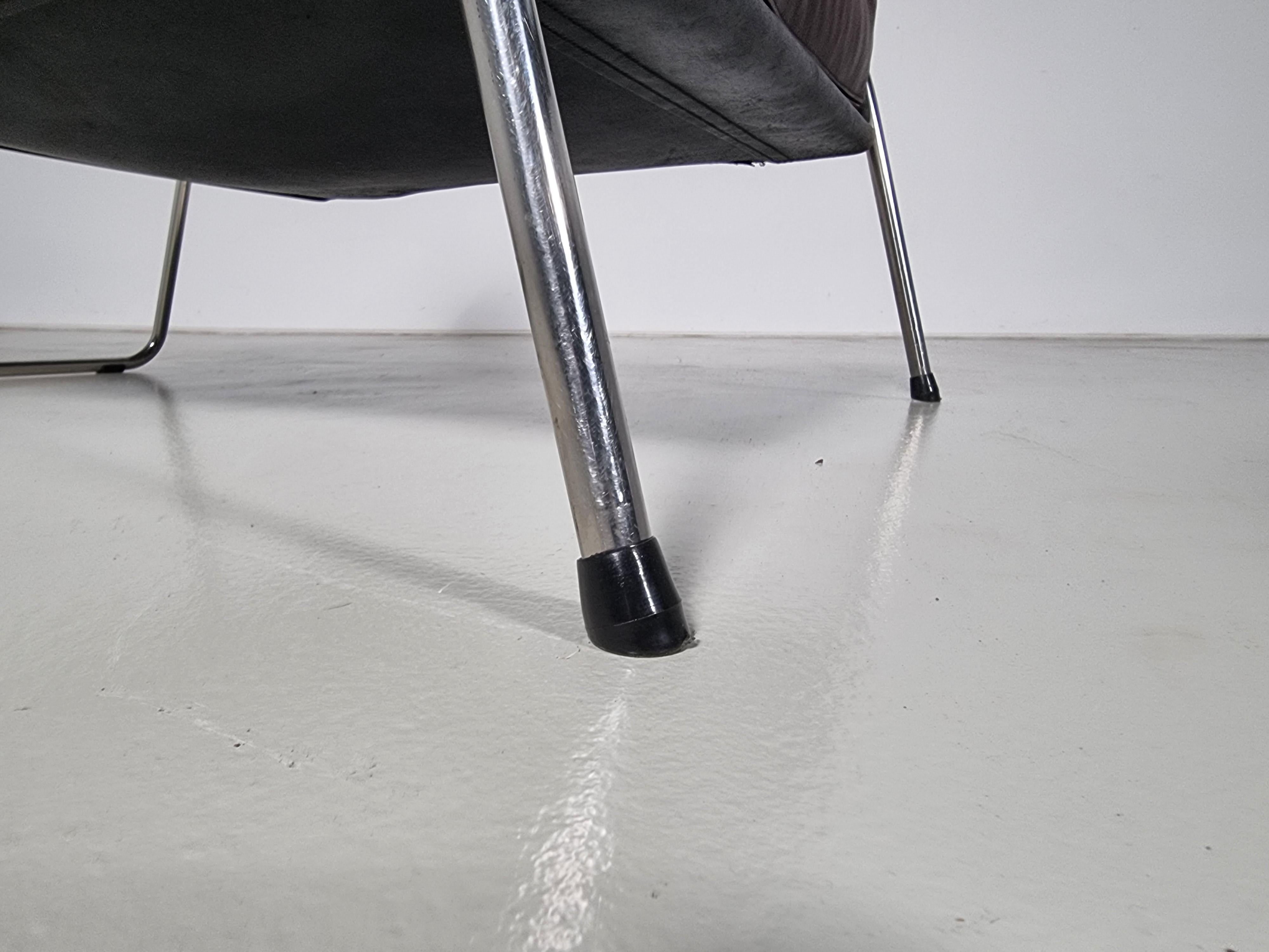 First edition Marco Zanuso Maggiolia lounge chairs for Zanotta, Italy