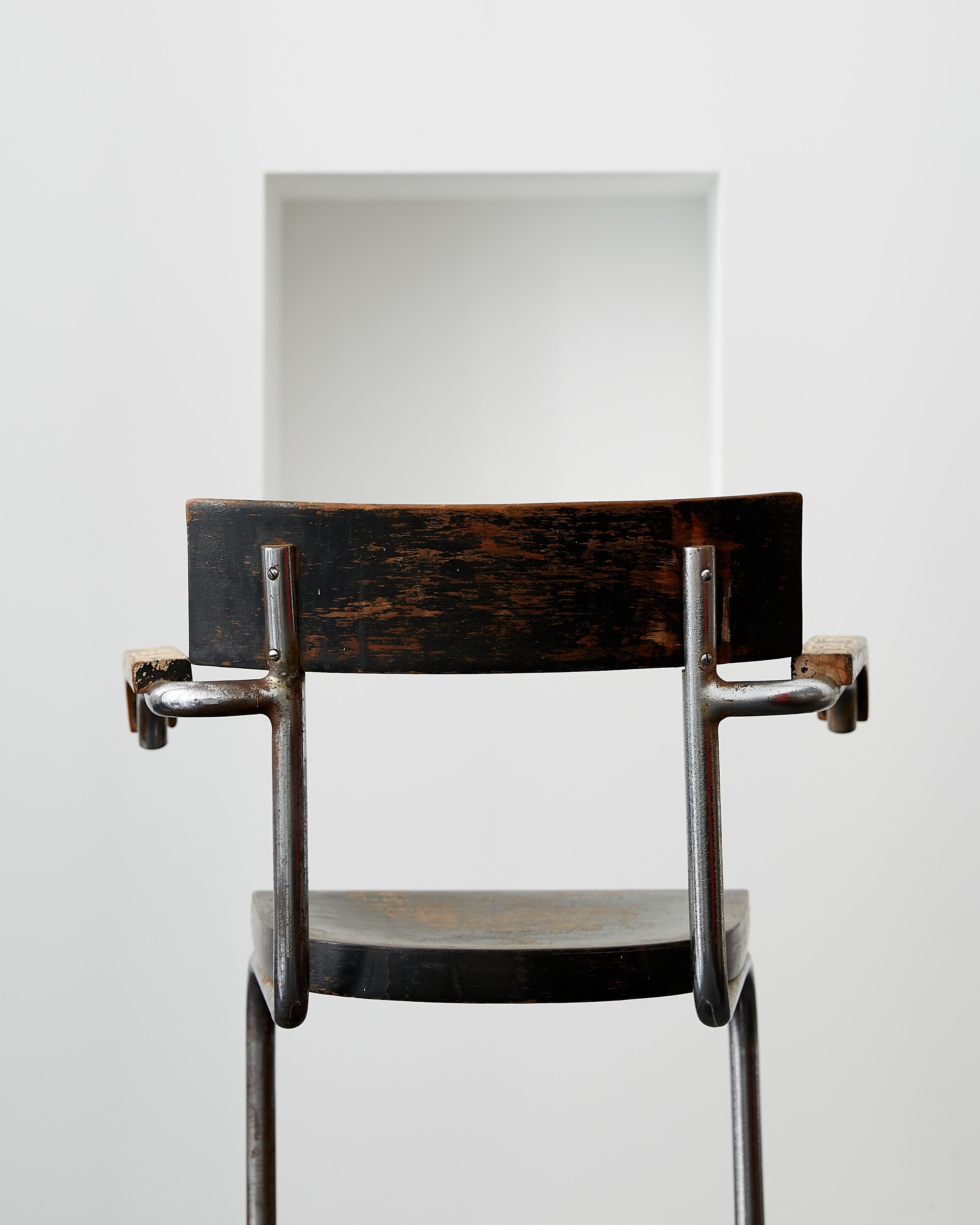 First edition Mart Stam for Thonet B262 Armchair c. 1930’s at 1stDibs