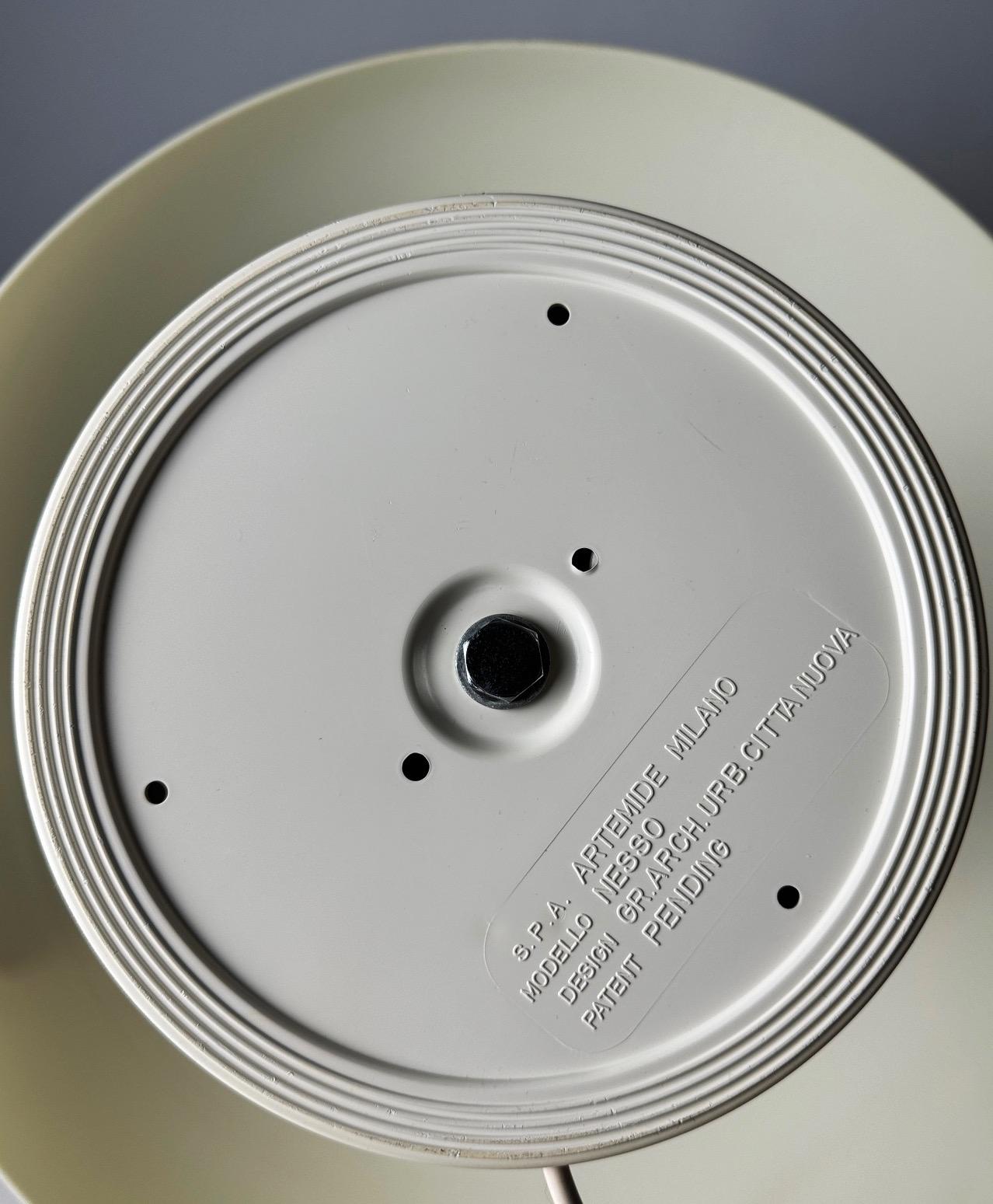 First Edition Nesso Lamp by Giancarlo Mattioli for Artemide 1960s Italy 5