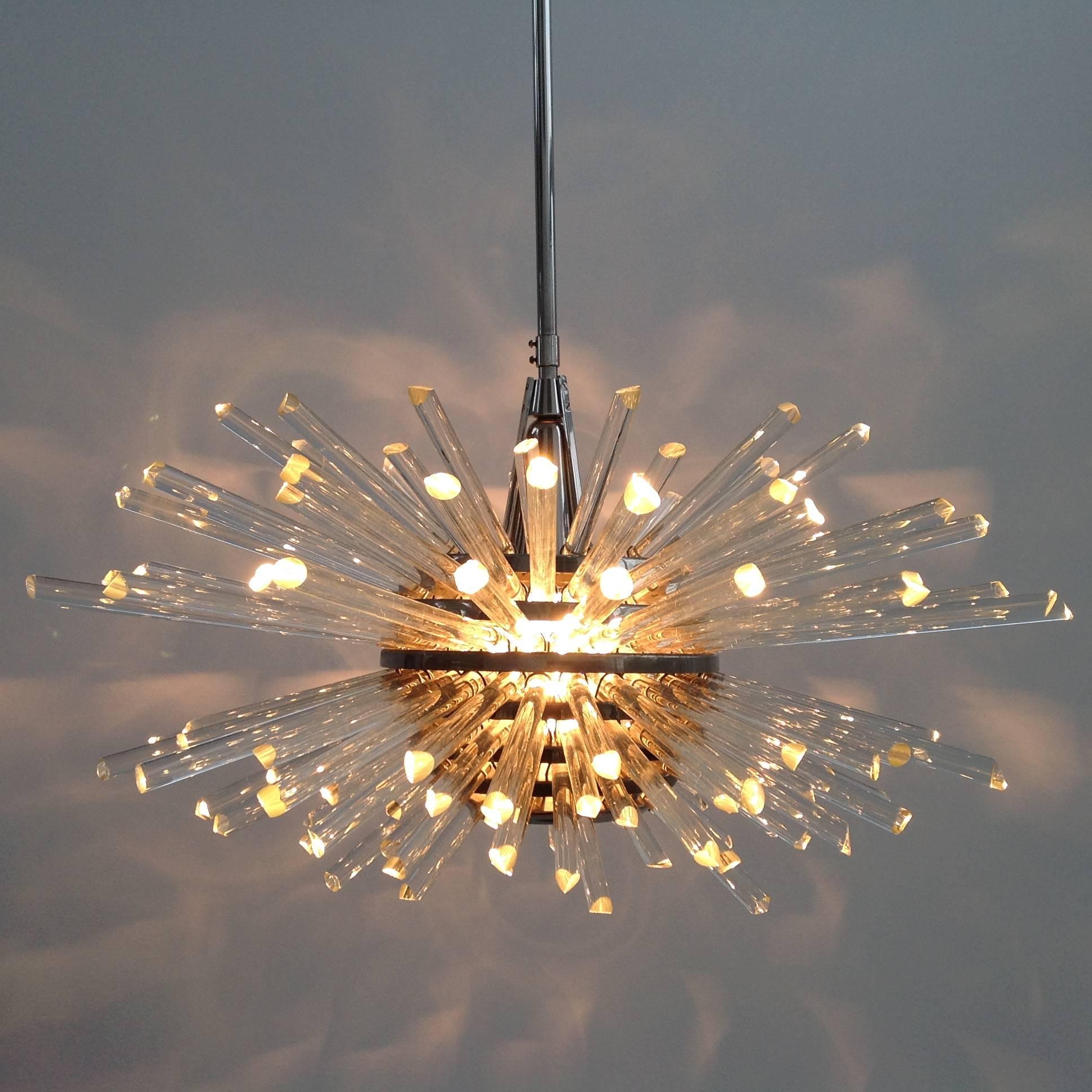 First Edition of Amazing Miracle Chandelier by Friedl Bakalowits and Sohne For Sale 5
