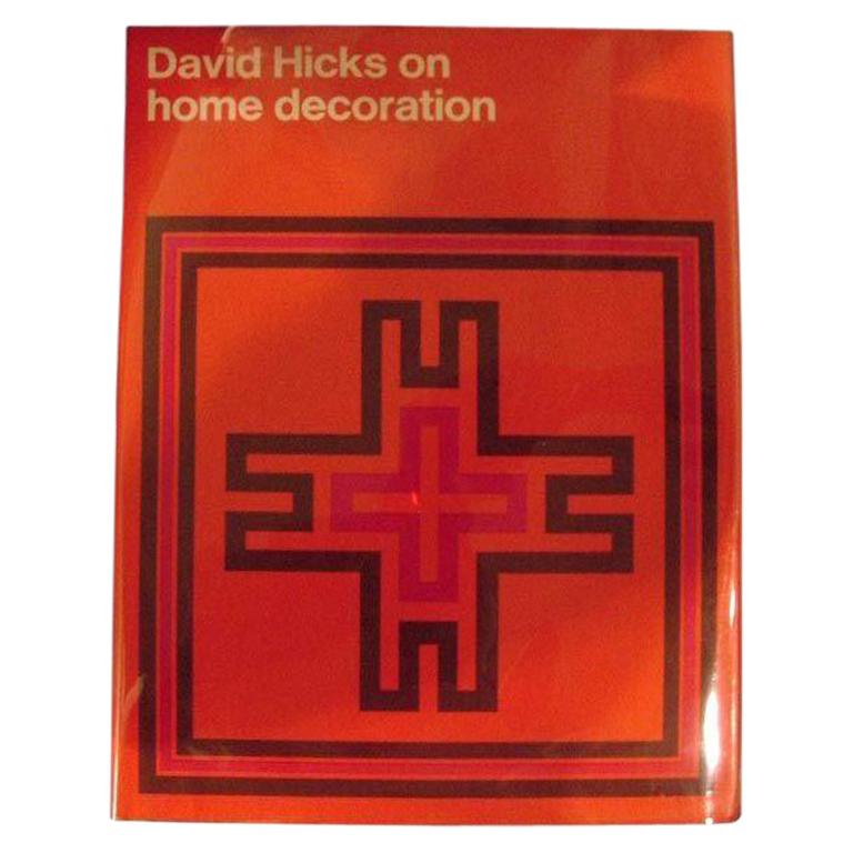 First Edition of David Hicks on Home Decoration Book