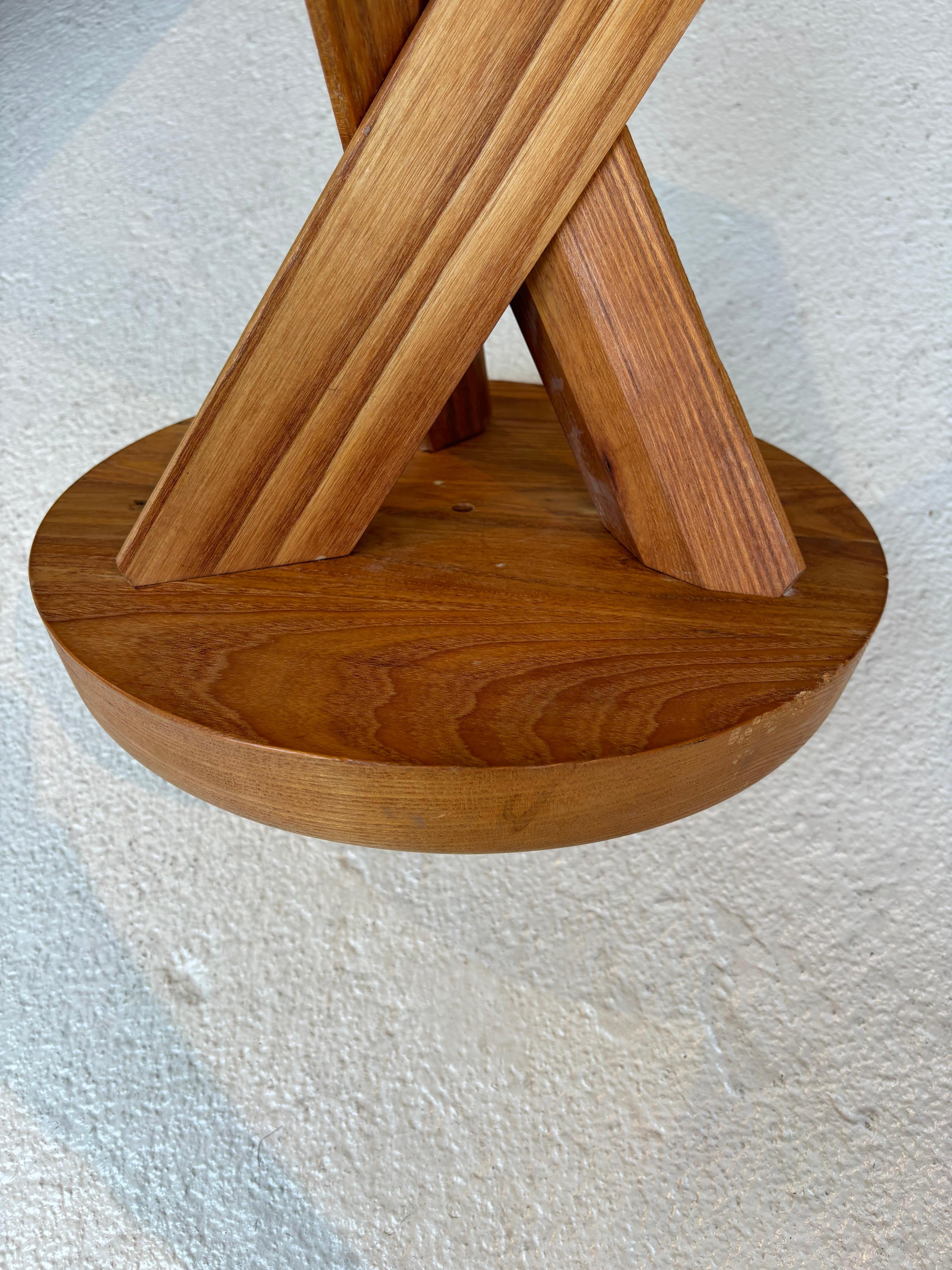 First edition of S31 stool by Pierre Chapo For Sale 4