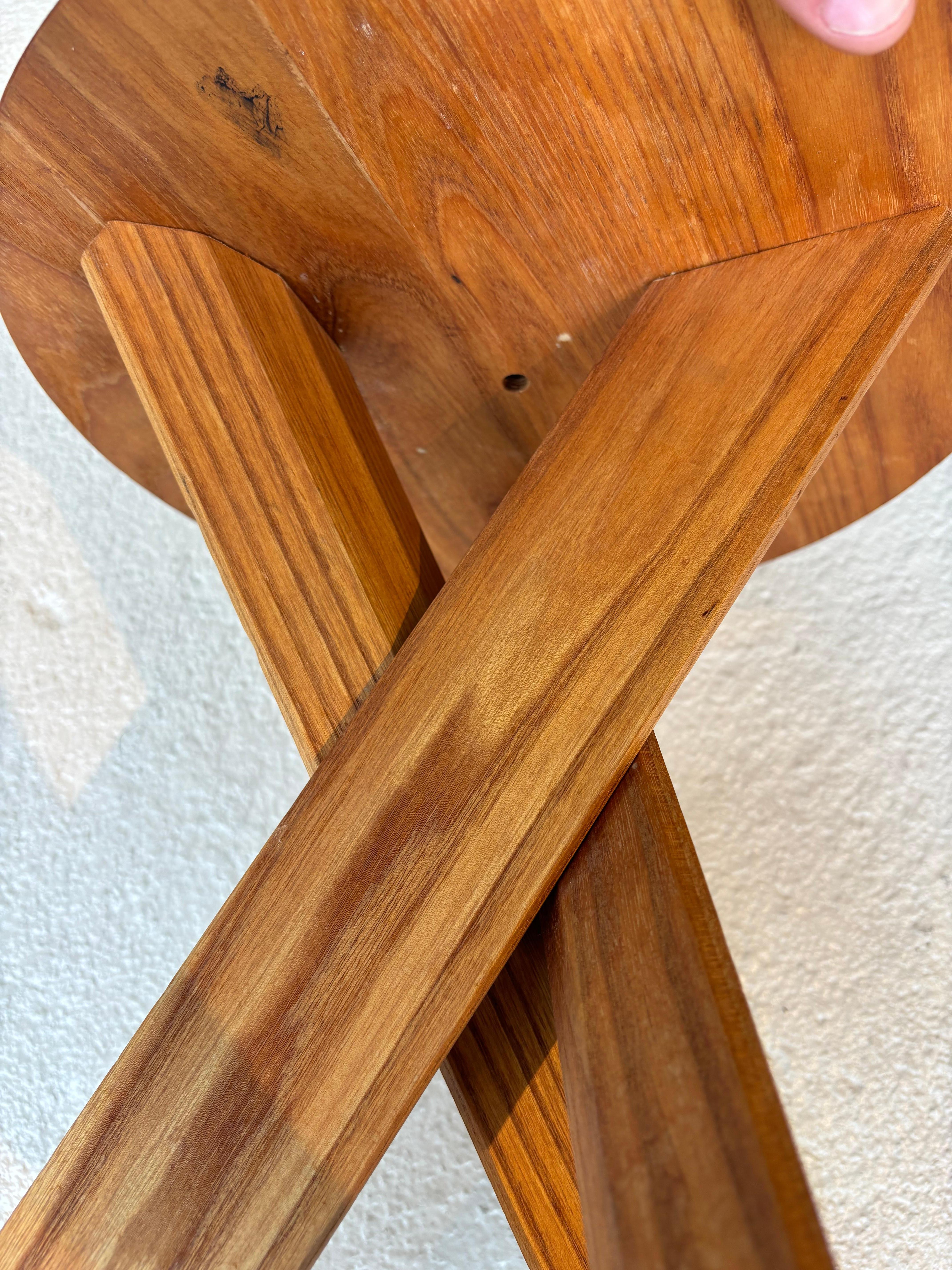 First edition of S31 stool by Pierre Chapo For Sale 2
