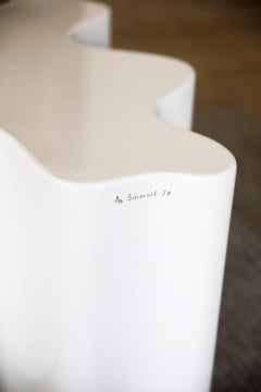 First Edition of the Puzzle Table by Les Simonnet, Resin and Fiberglass, 1960s