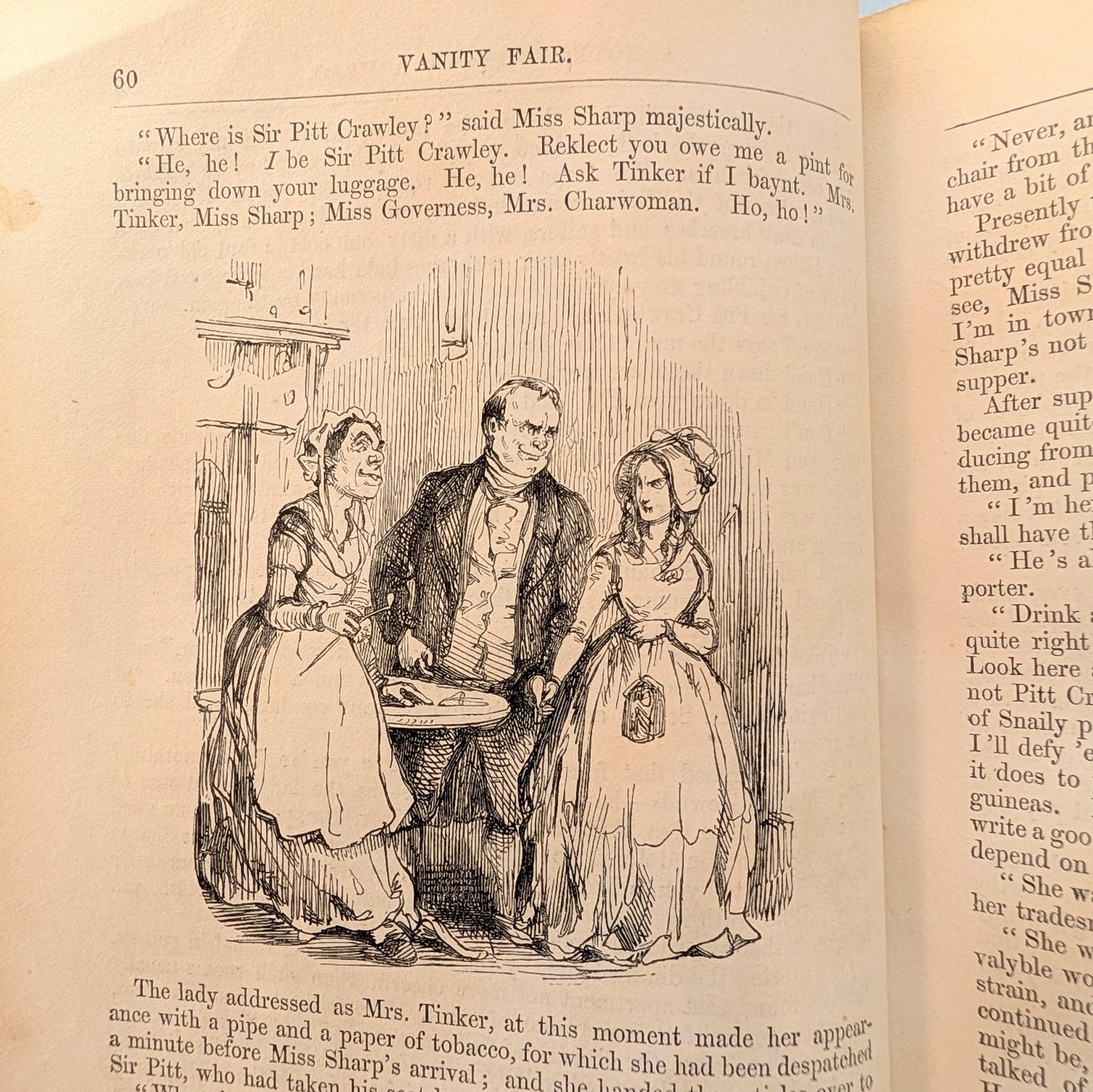 Première édition de Vanity Fair par William Makepeace Thackeray en vente 5