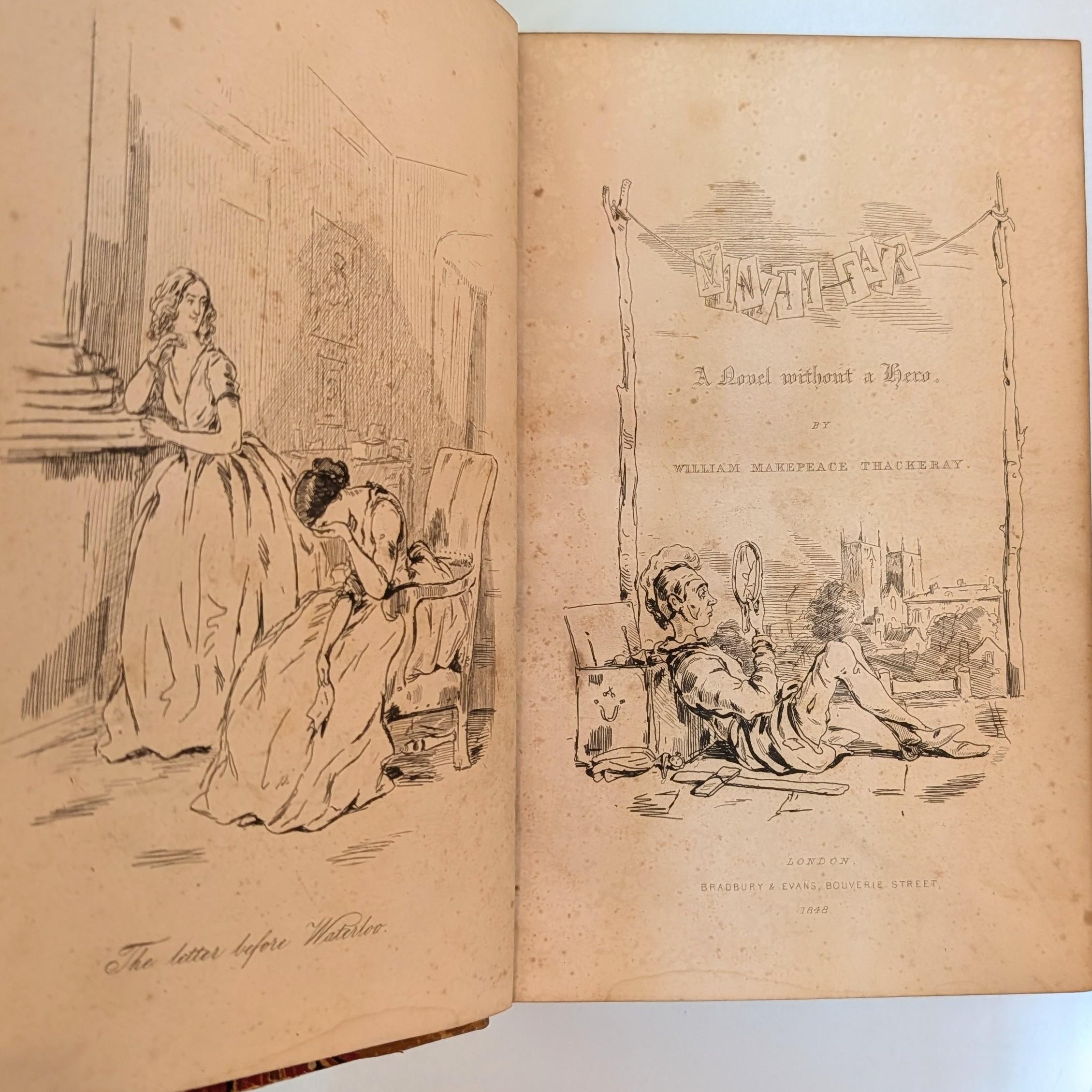 Première édition de Vanity Fair par William Makepeace Thackeray Unisexe en vente