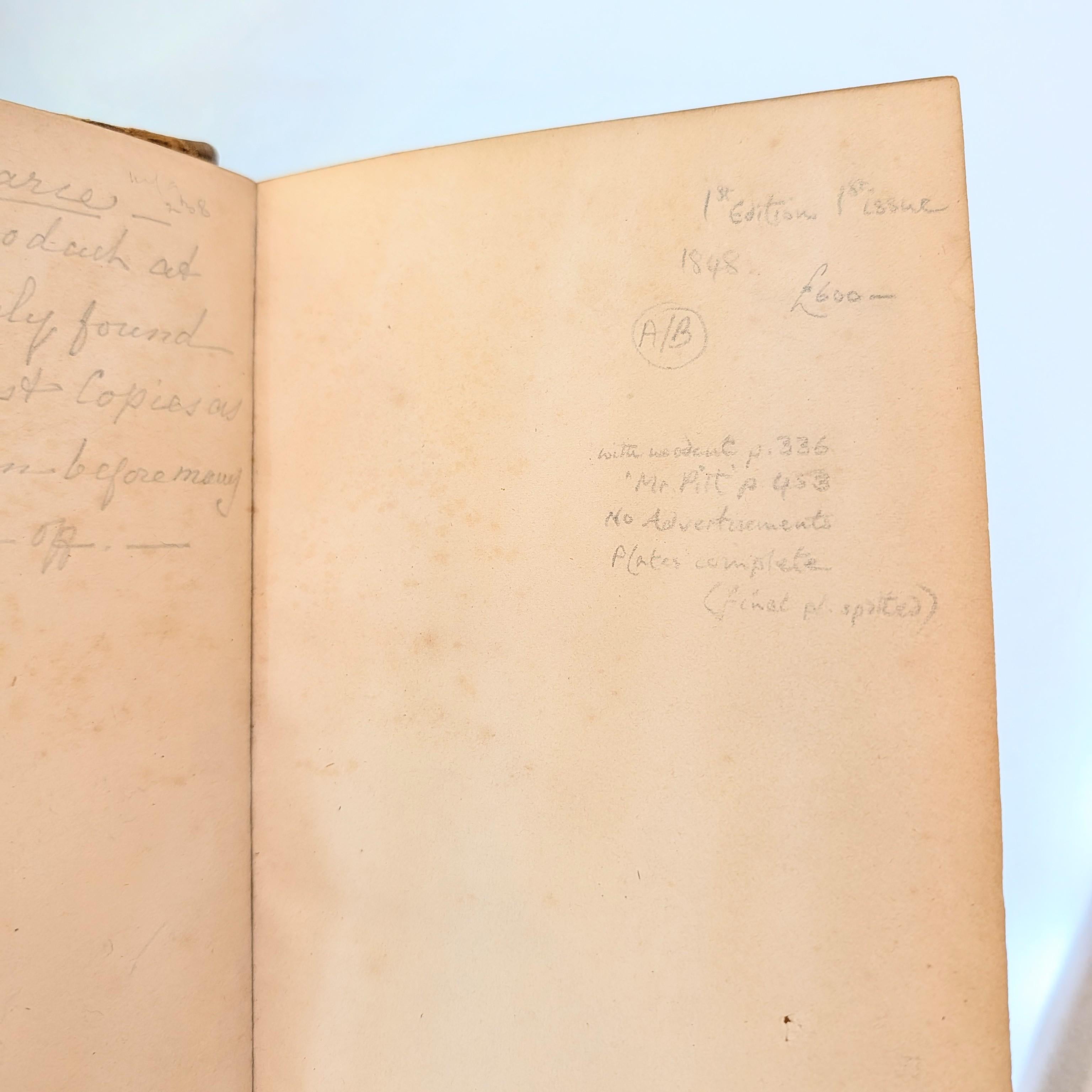 Première édition de Vanity Fair par William Makepeace Thackeray en vente 2