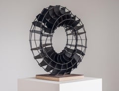 "Vertebreath" Abstract Metal Sculpture, by Sapien, AKA Steve Anwar