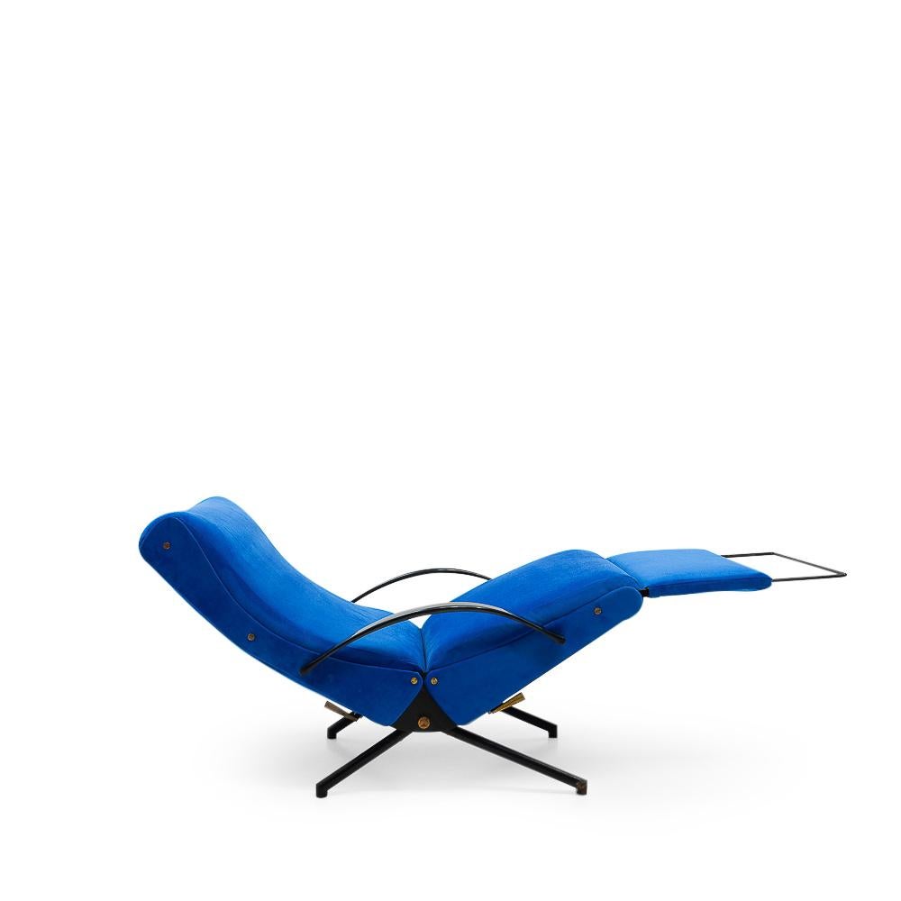 Mid-Century Modern First Edition P40 Lounge Chair by Osvaldo Borsani for Tecno, 1960s, Italy For Sale