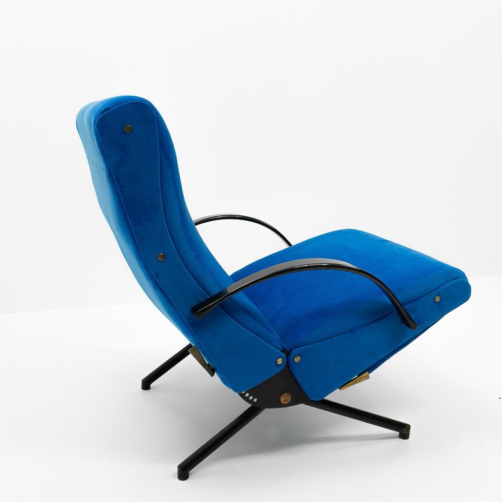 Italian First Edition P40 Lounge Chair by Osvaldo Borsani for Tecno, 1960s, Italy For Sale