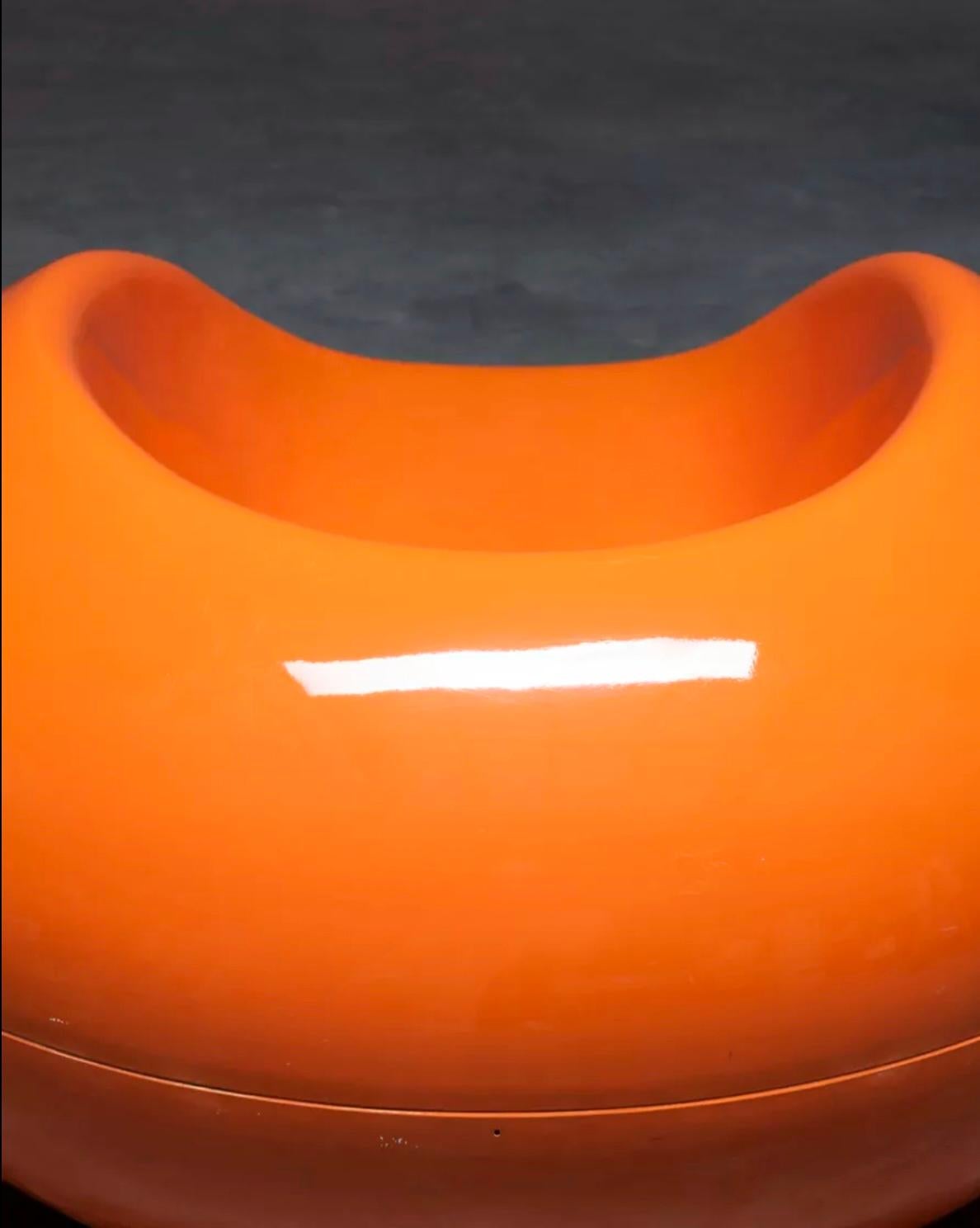 Fauteuil orange 