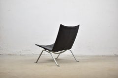 First Edition PK22 Easy Chair Designed by Poul Kjaerholm for E. Kold Christensen