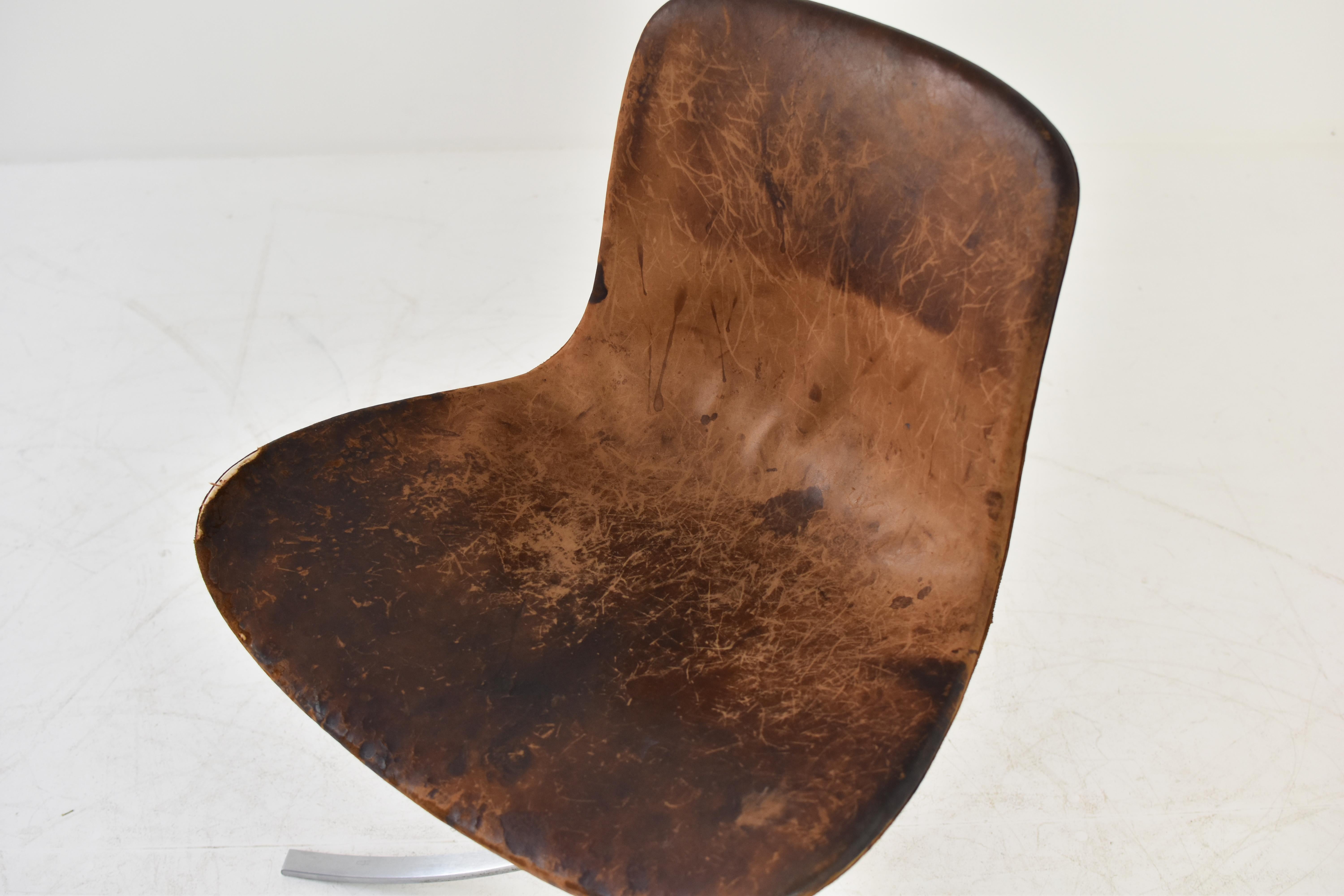 First Edition PK9 Tulip Chair by Poul Kjaerholm for E. Kold Christensen, DK 1961 2