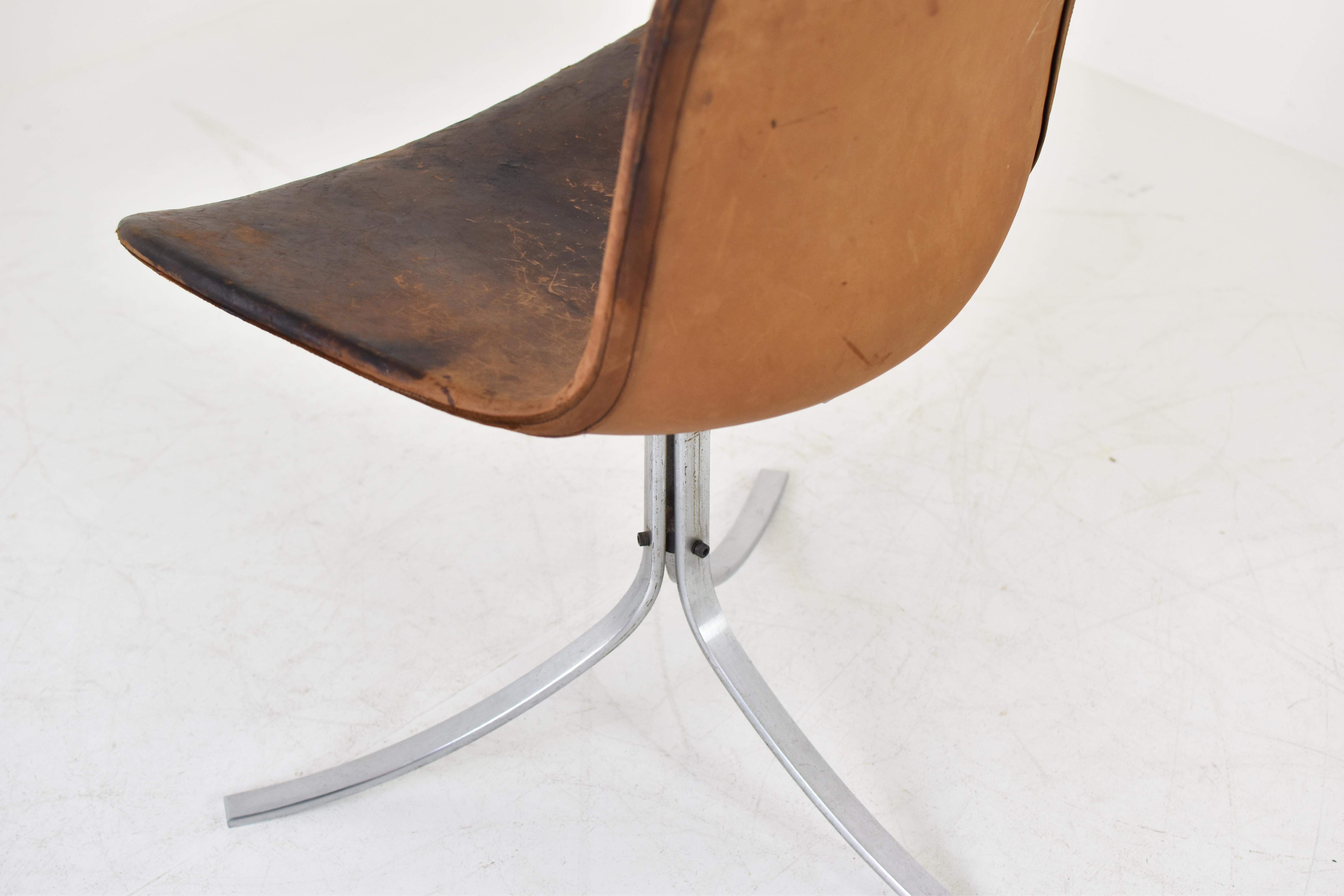 First Edition PK9 Tulip Chair by Poul Kjaerholm for E. Kold Christensen, DK 1961 For Sale 3