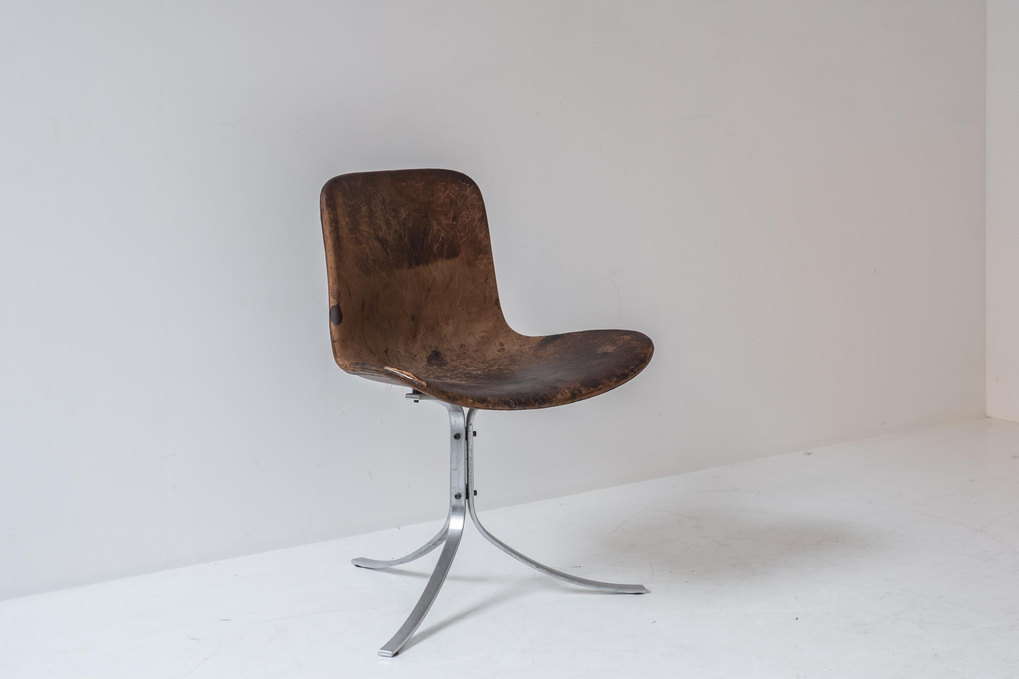 Mid-20th Century First Edition PK9 Tulip Chair by Poul Kjaerholm for E. Kold Christensen, DK 1961