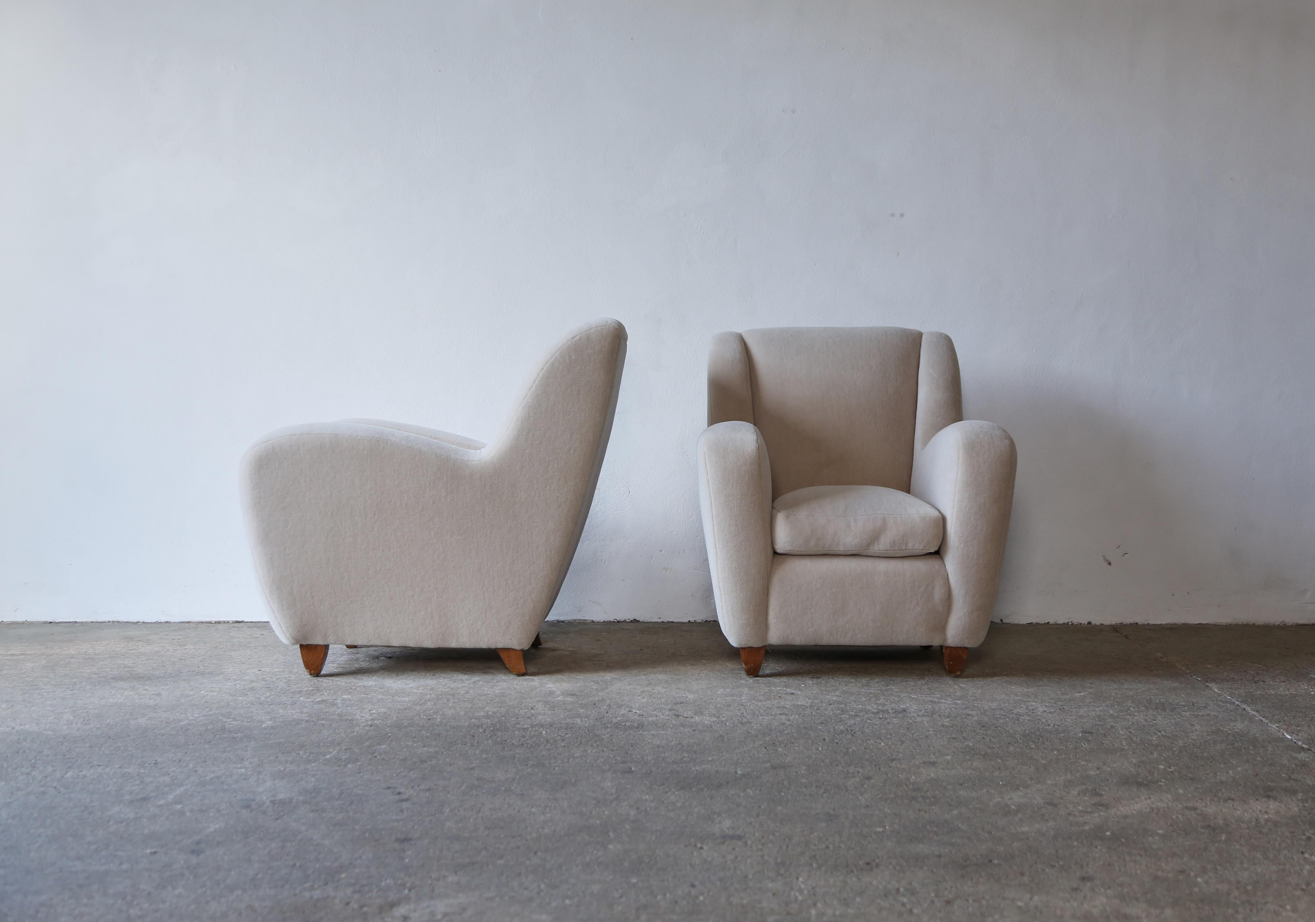 First Edition Poltrona Frau Metropolis Armchairs, Italy, 1950s For Sale 9