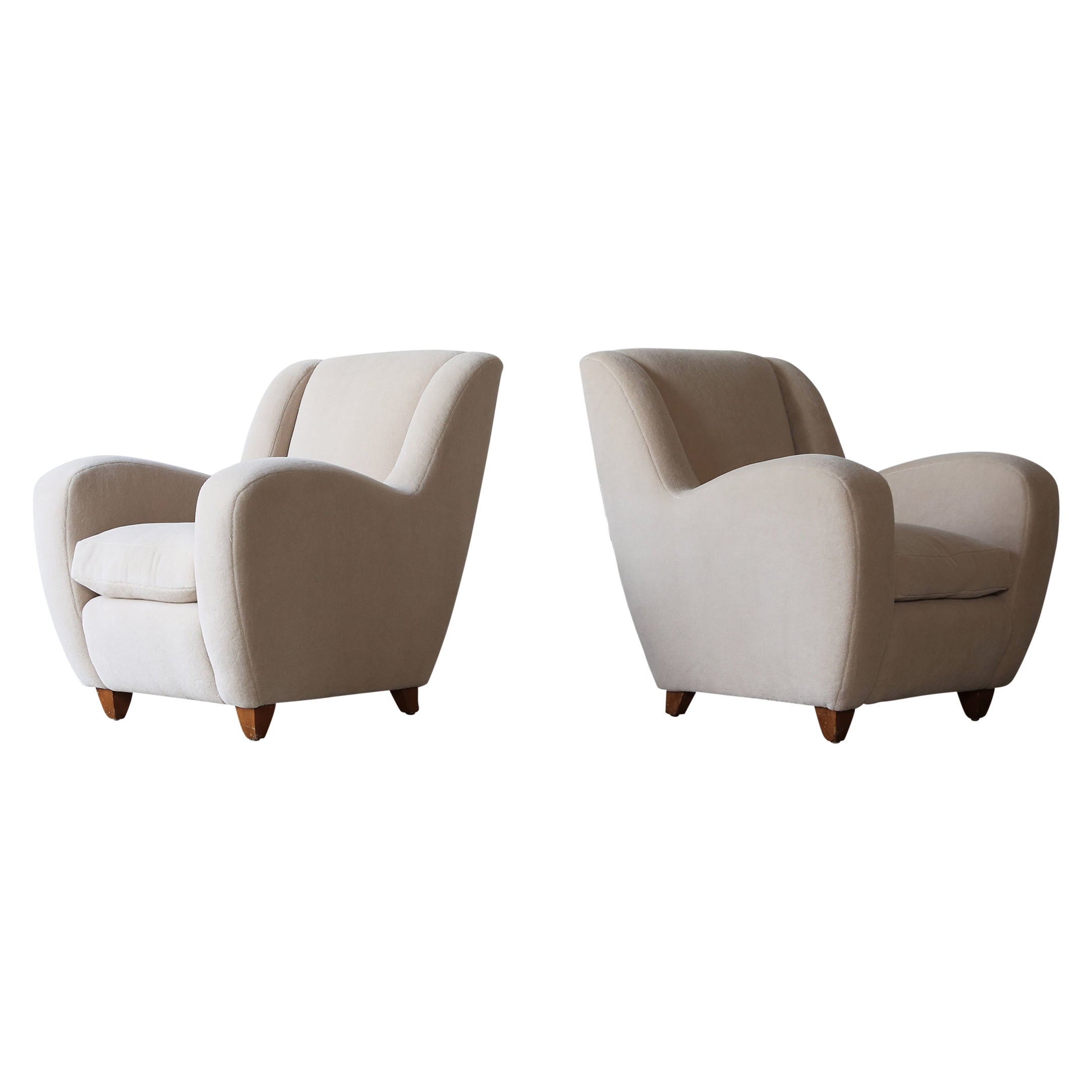 Fauteuils Metropolis de Poltrona Frau, première édition, Italie, années 1950