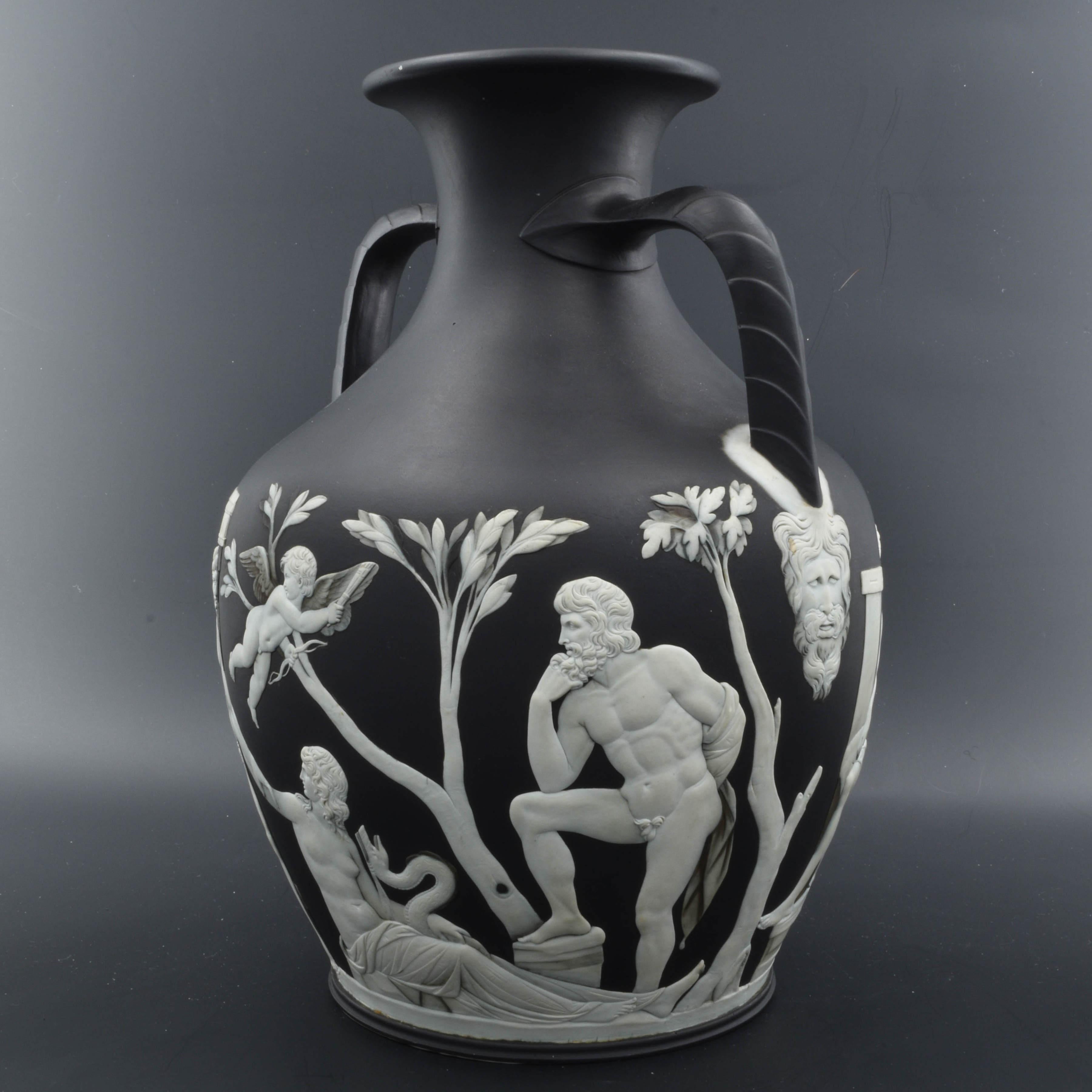 Première édition du vase de Portland, Wedgwood, vers 1793 en vente 1