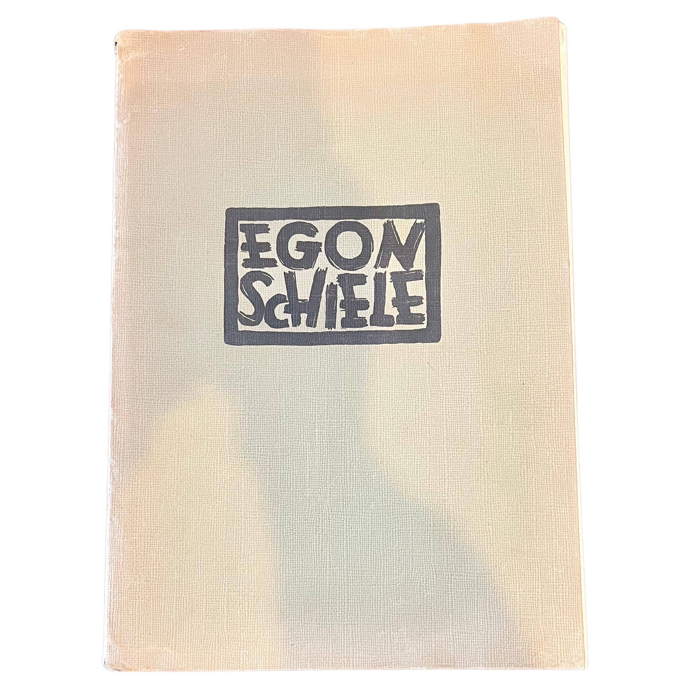 Première édition rare du livre Portofolio d'Egon Schiele 24 tirages non encadrés