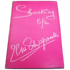 Erste Ausgabe Shocking Life of Elsa Schiaparelli Hardcover Buch c 1954