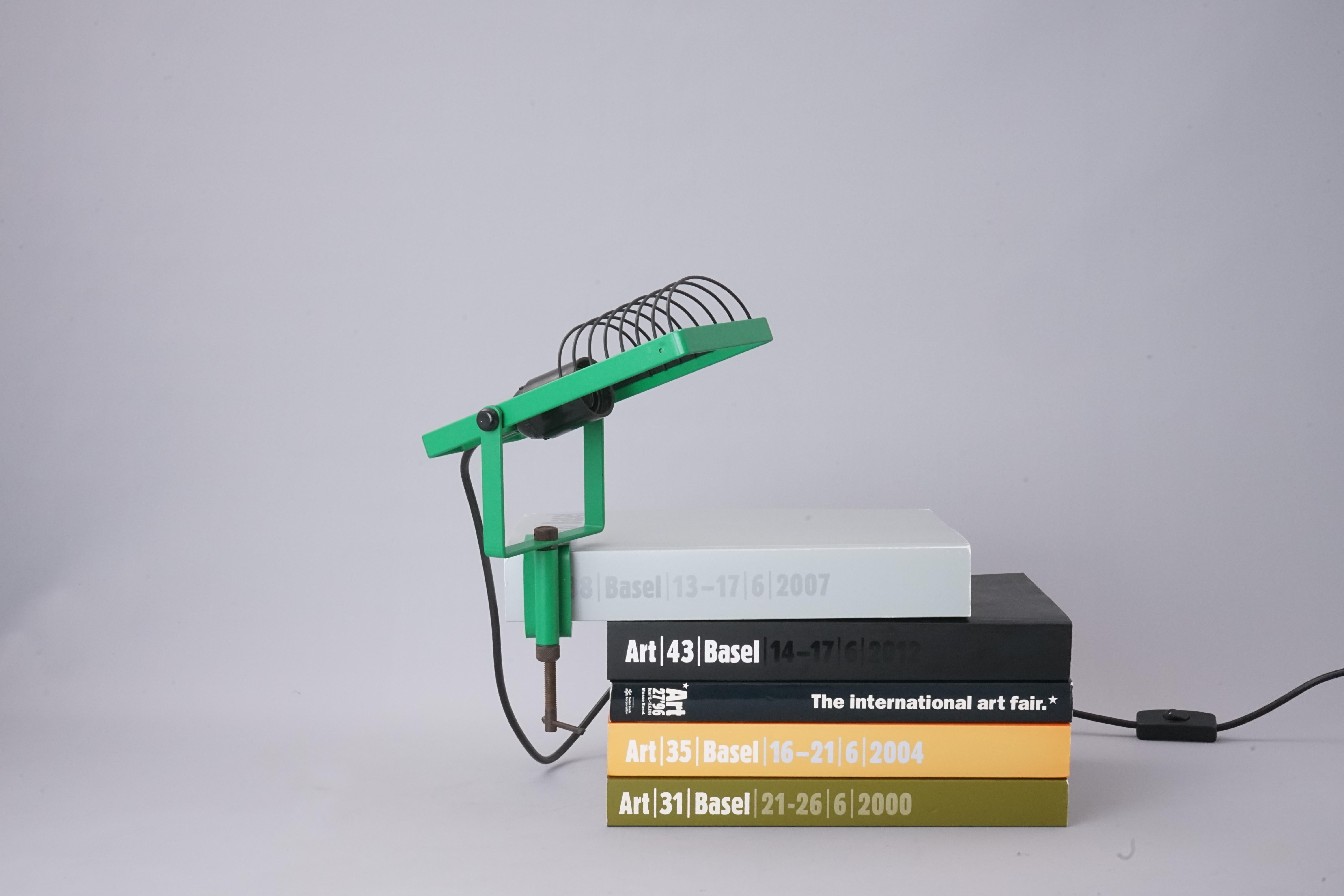 Italian First Edition Sintesi Lamp in Green by Ernesto Gismondi for Artemide 