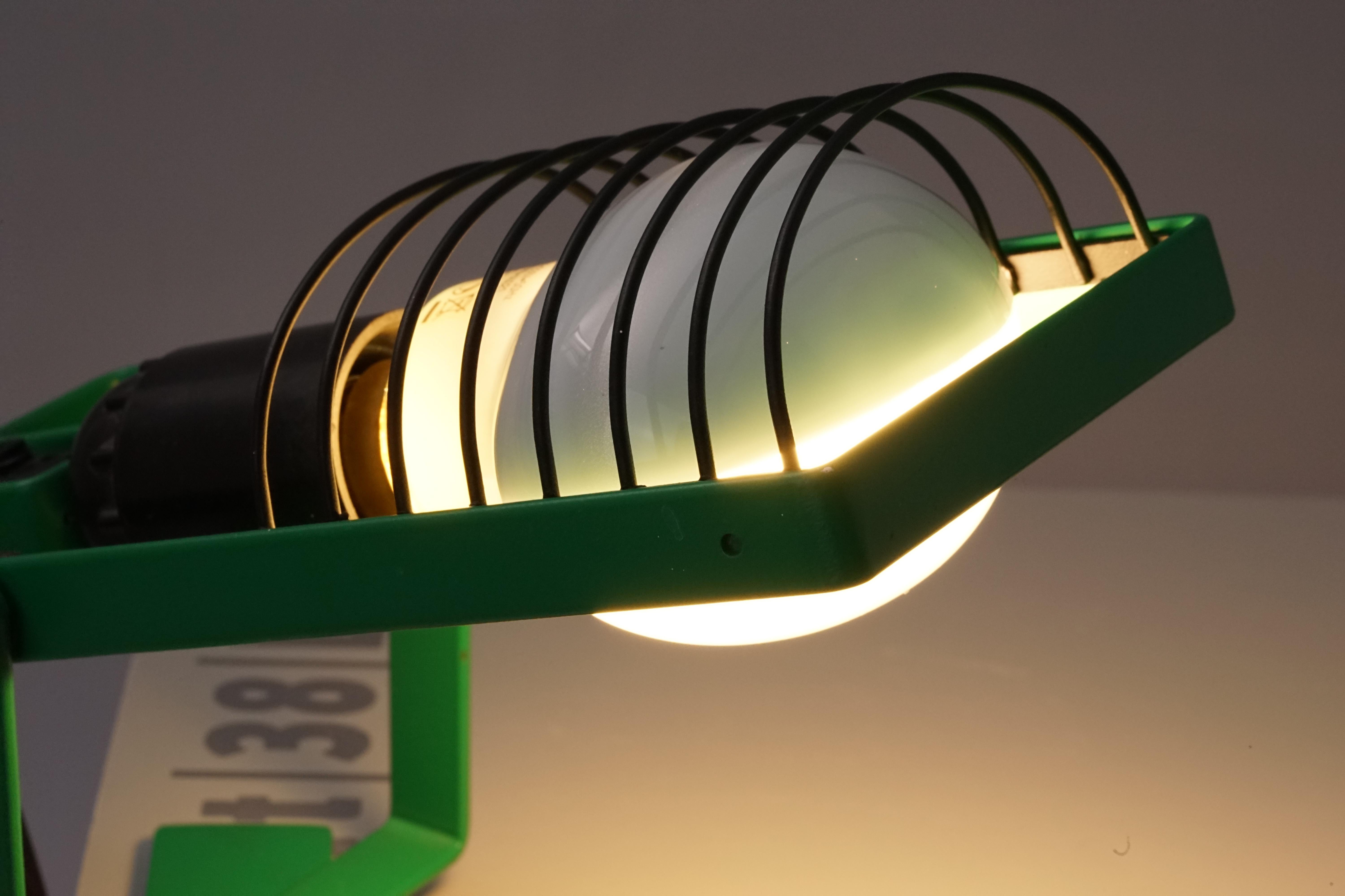 First Edition Sintesi Lamp in Green by Ernesto Gismondi for Artemide  1