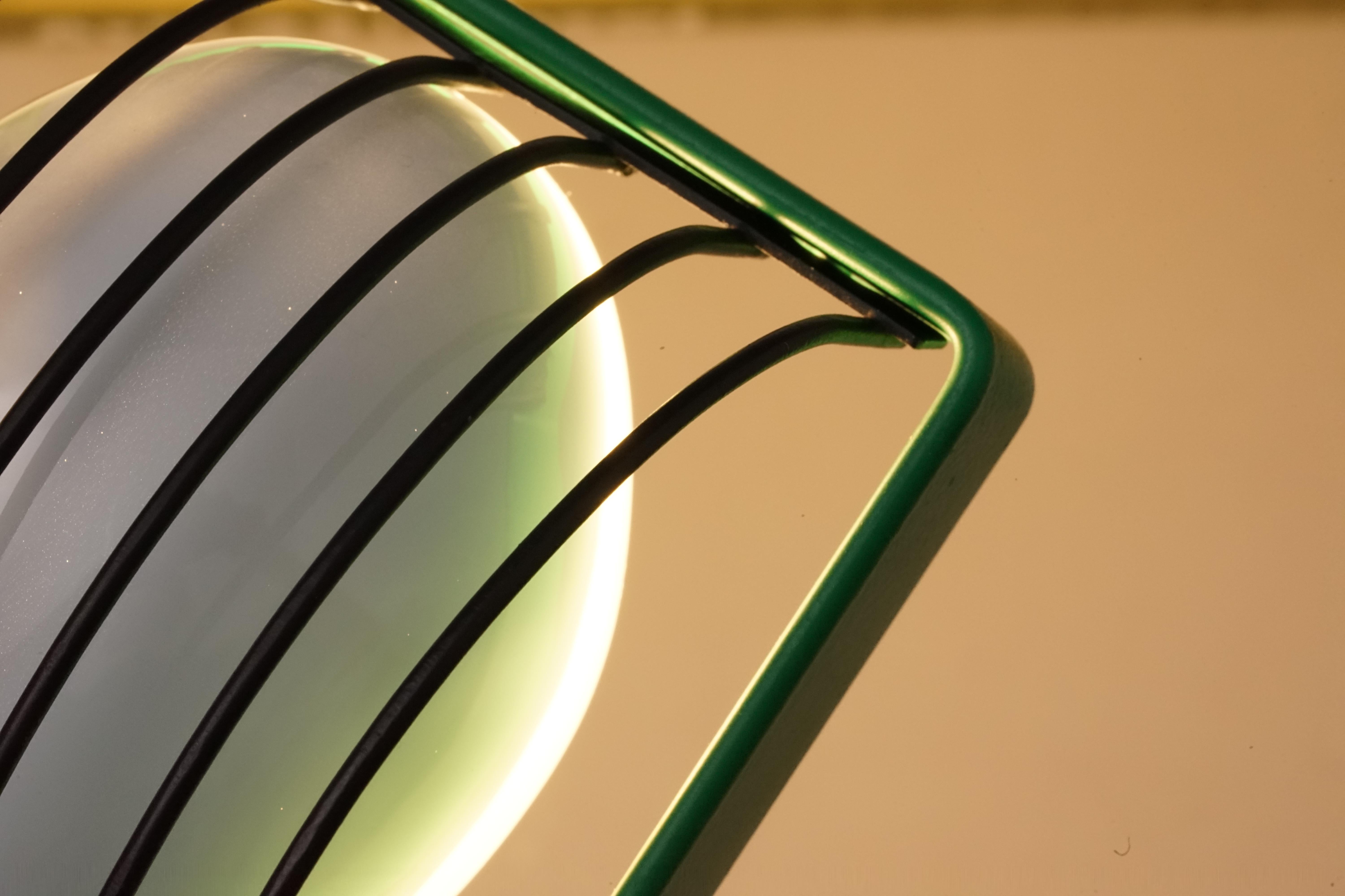First Edition Sintesi Lamp in Green by Ernesto Gismondi for Artemide  2