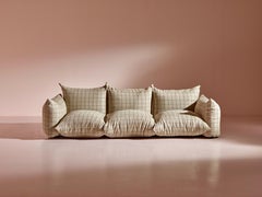 First edition three seater sofa by Mario Marenco for Arflex, Italy, 1970s